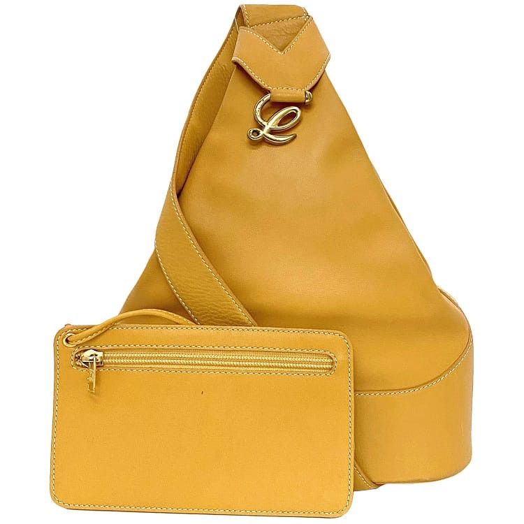 Loewe LOEWE Shoulder Bag Brown Leather Size ONE SIZE - 1 Thumbnail