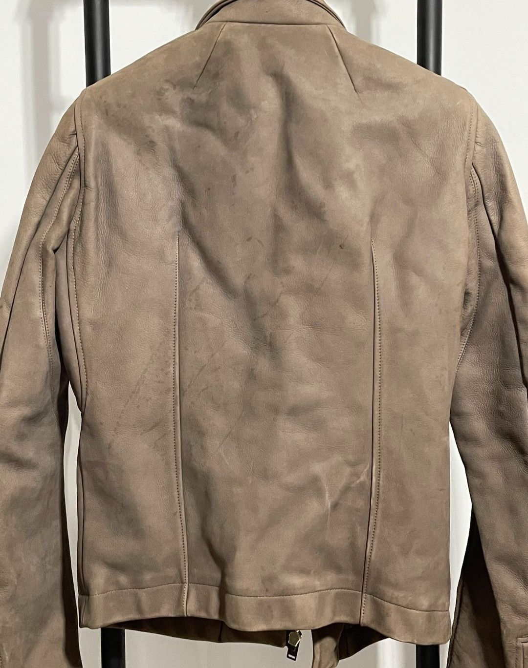 Rick Owens Rick Owens leather coat 3-2505 Size US M / EU 48-50 / 2 - 5 Thumbnail