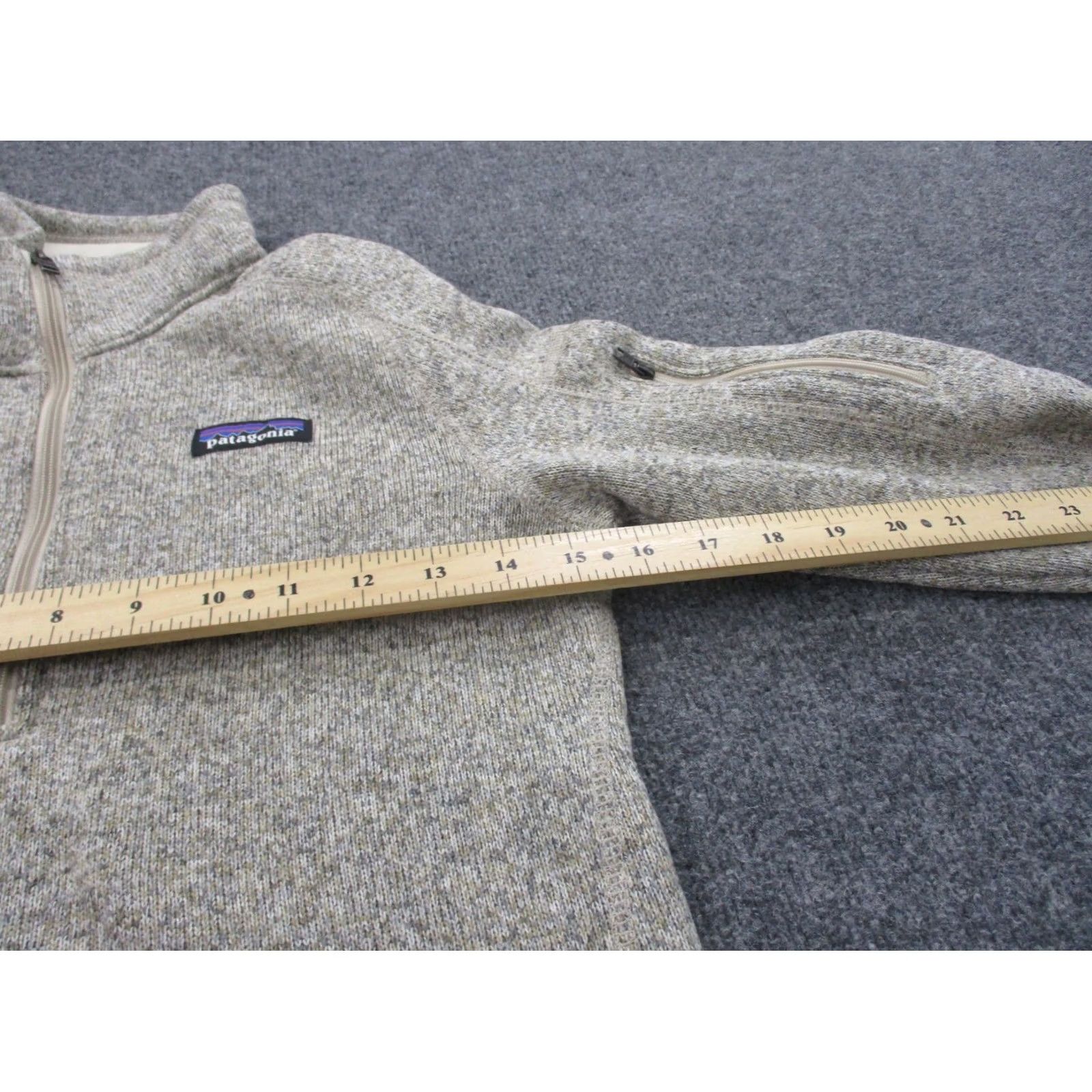 Patagonia Patagonia Women Better Sweater Fleece Jacket XS Beige Outdoor Pullover Size XS / US 0-2 / IT 36-38 - 5 Thumbnail