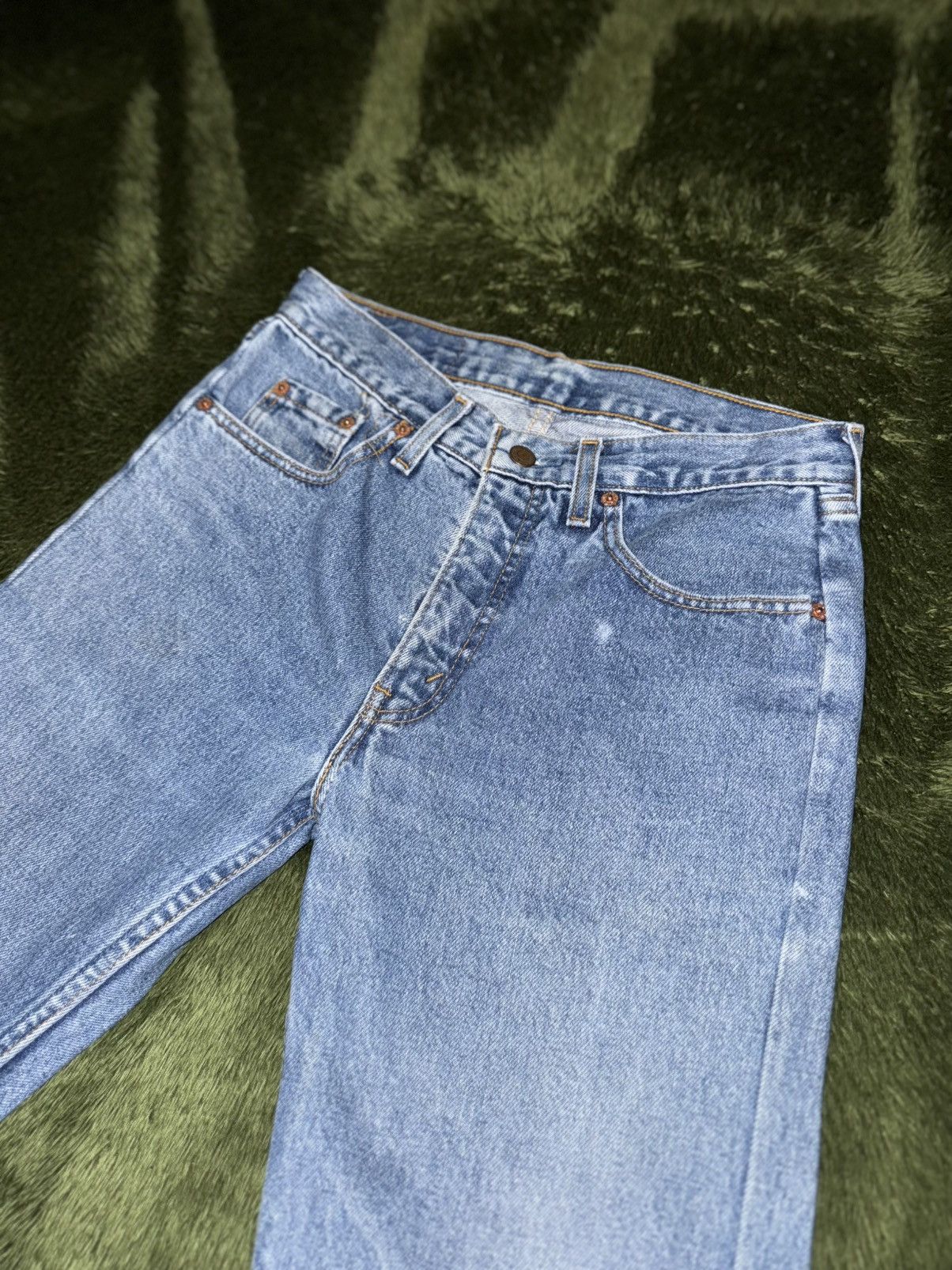 Levi's [W30/L32] 90s Levi’s 611 Orange Tab Washed Denim Pants Size US 30 / EU 46 - 2 Thumbnail