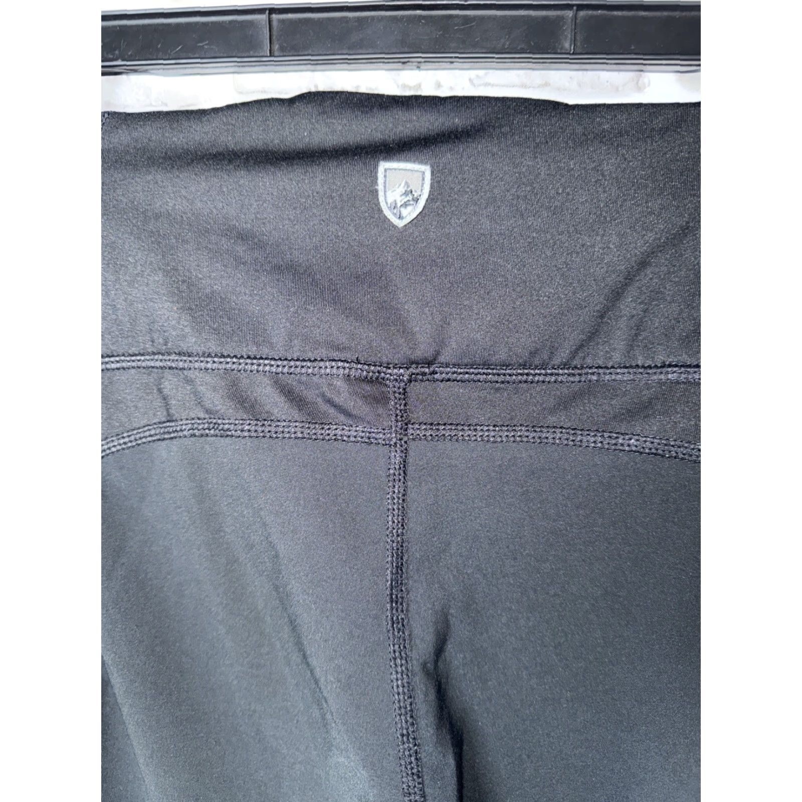 Vintage Kuhl Pants Black Yoga Style Leggings Womens L Regular Jogger Straight Pocket Breathable Lightweight Size 36" / US 14 / IT 50 - 6 Thumbnail