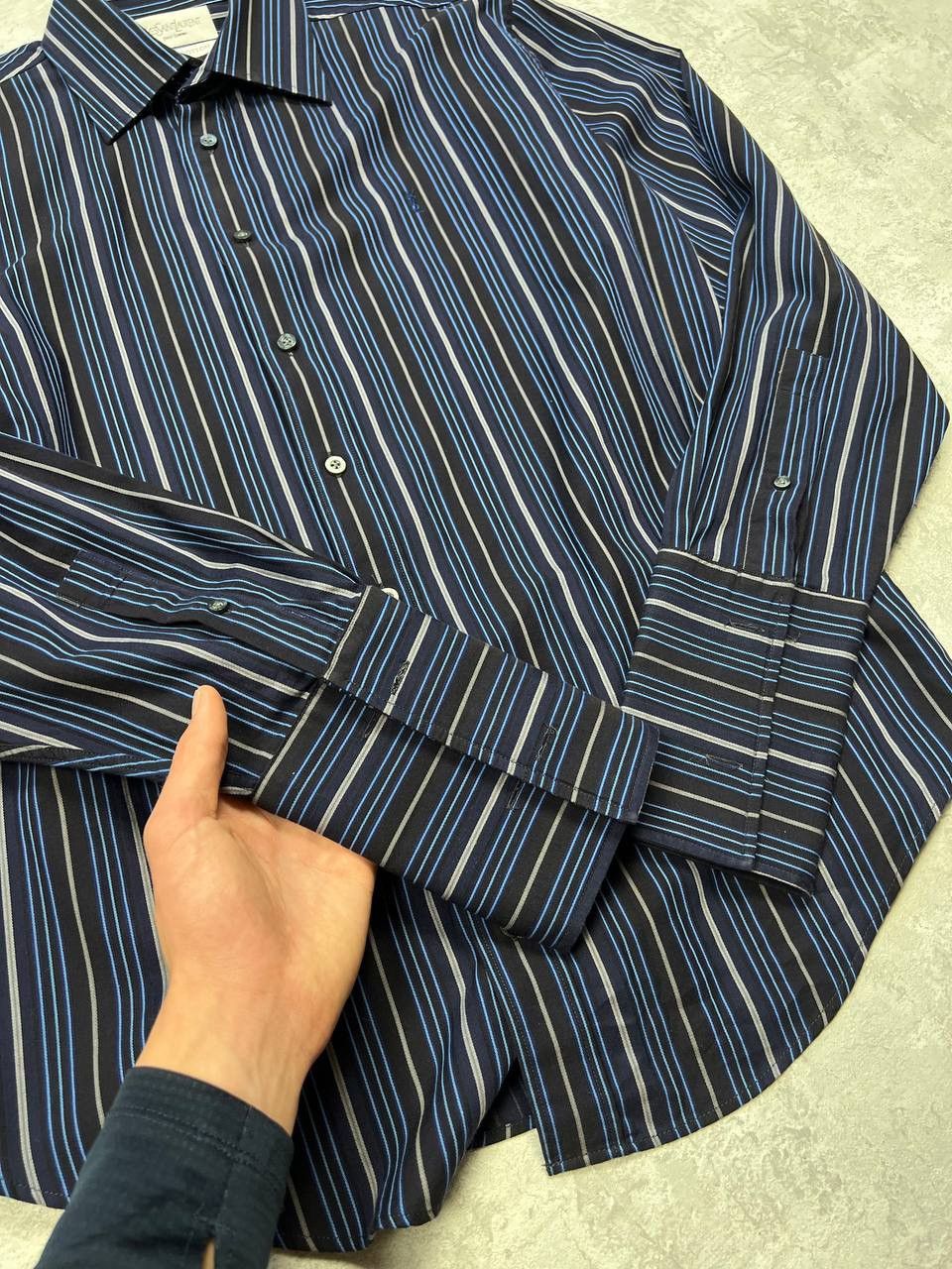 Yves Saint Laurent Yves Saint Laurent Striped Shirt Size US M / EU 48-50 / 2 - 9 Thumbnail