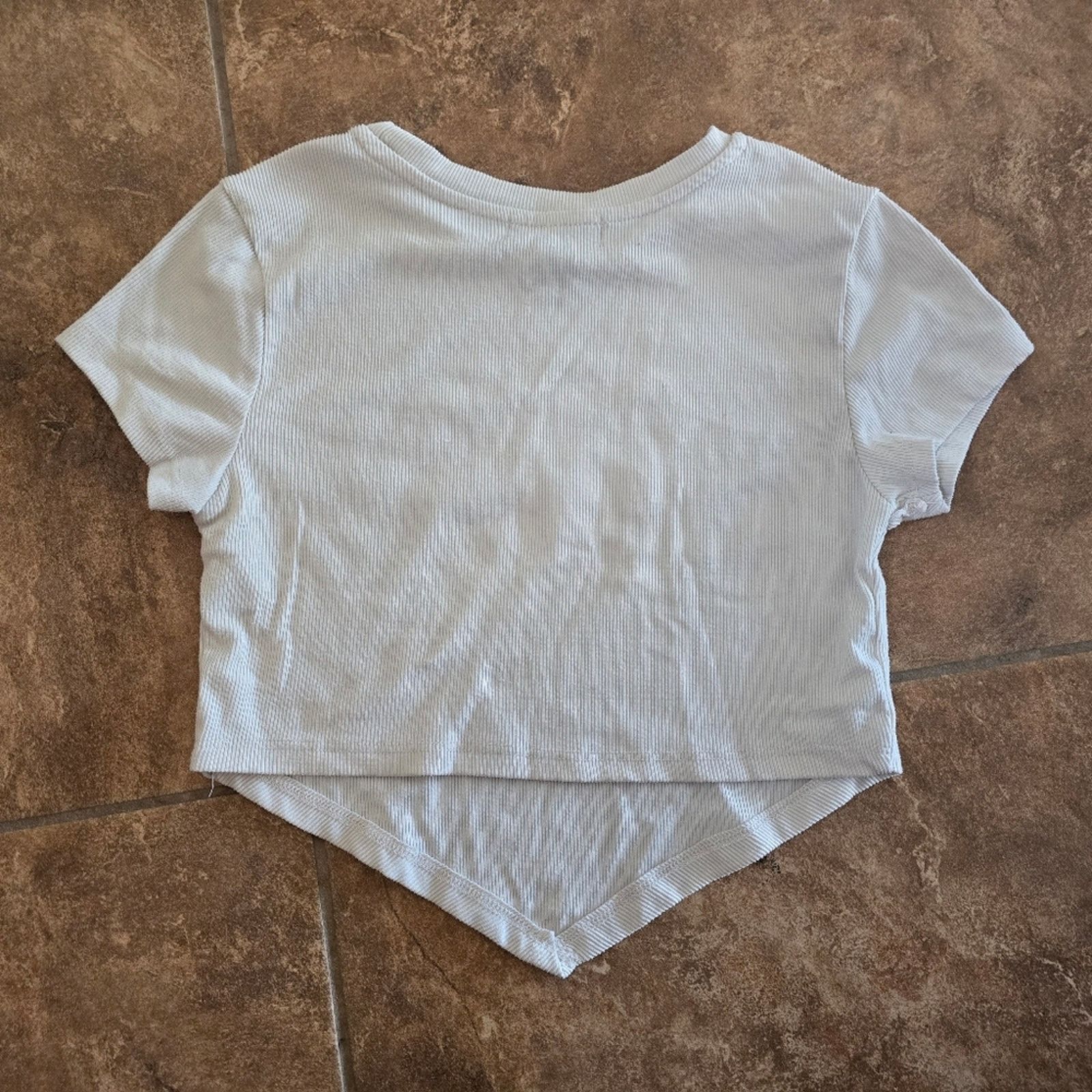 Other Beige | STREETWEAR SOCIETY | Cropped Short Sleeve Size S / US 4 / IT 40 - 2 Thumbnail