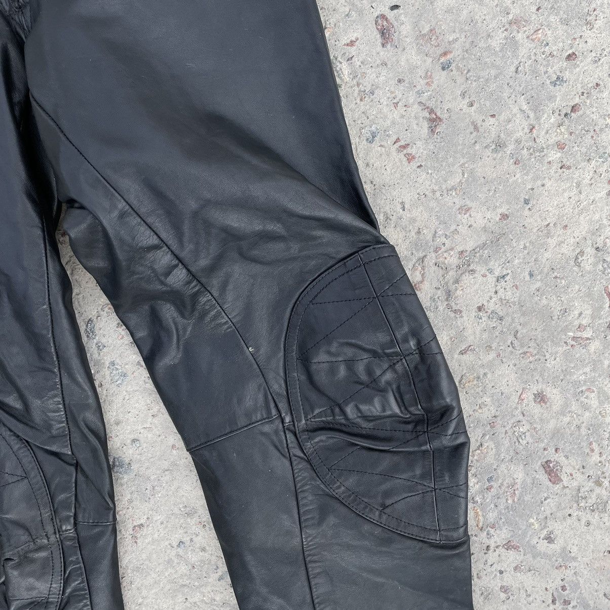 Vintage Vintage Moto Leather Pants 34 Size 90s Y2K USA Style Size US 34 / EU 50 - 7 Thumbnail