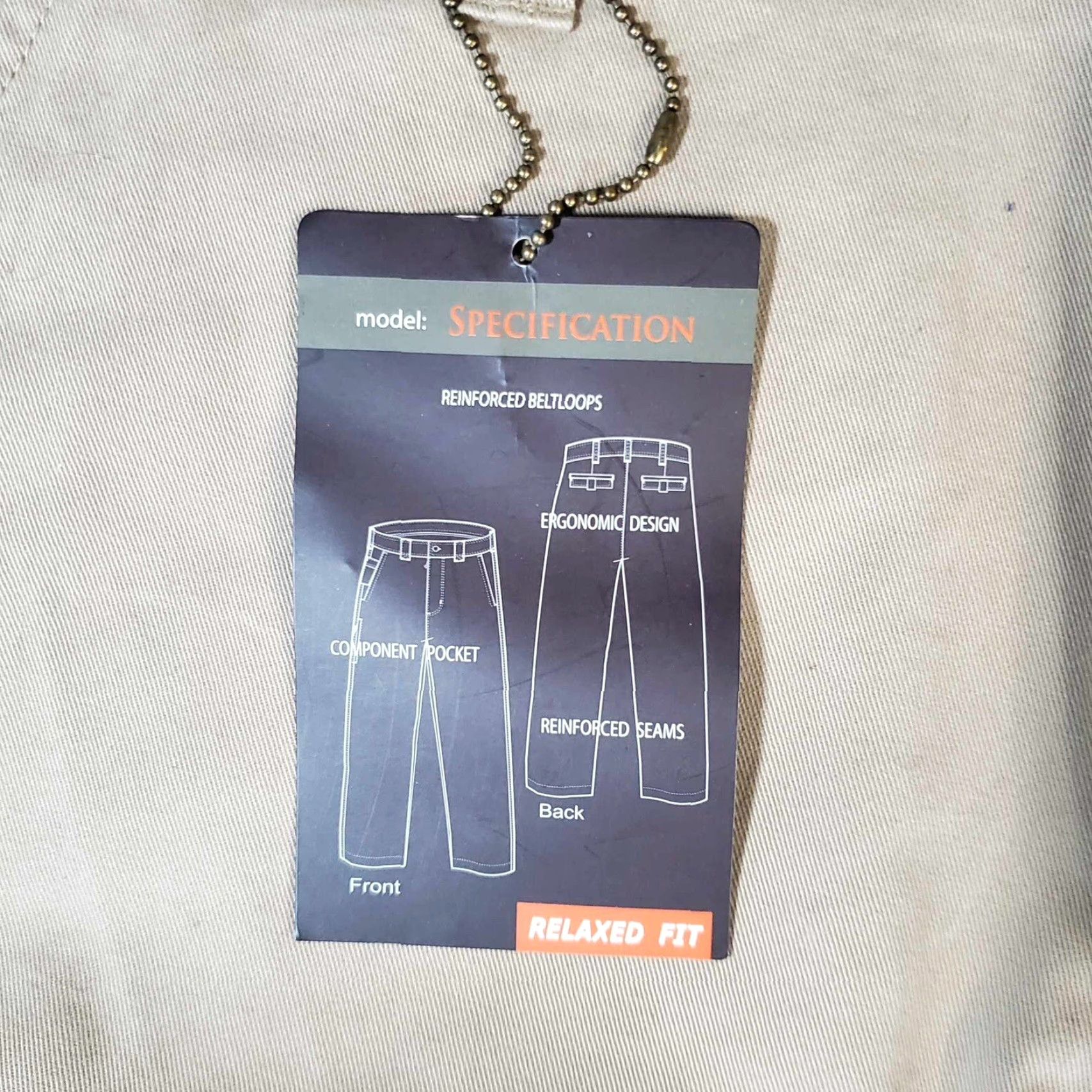 Weatherproof Weatherproof Mens Pants Chino Stretch Relaxed Fit 34x30 Multicolor Casual Workwear 34 Inseam Men Regular Size L Trousers Pants Size US 33 - 2 Thumbnail