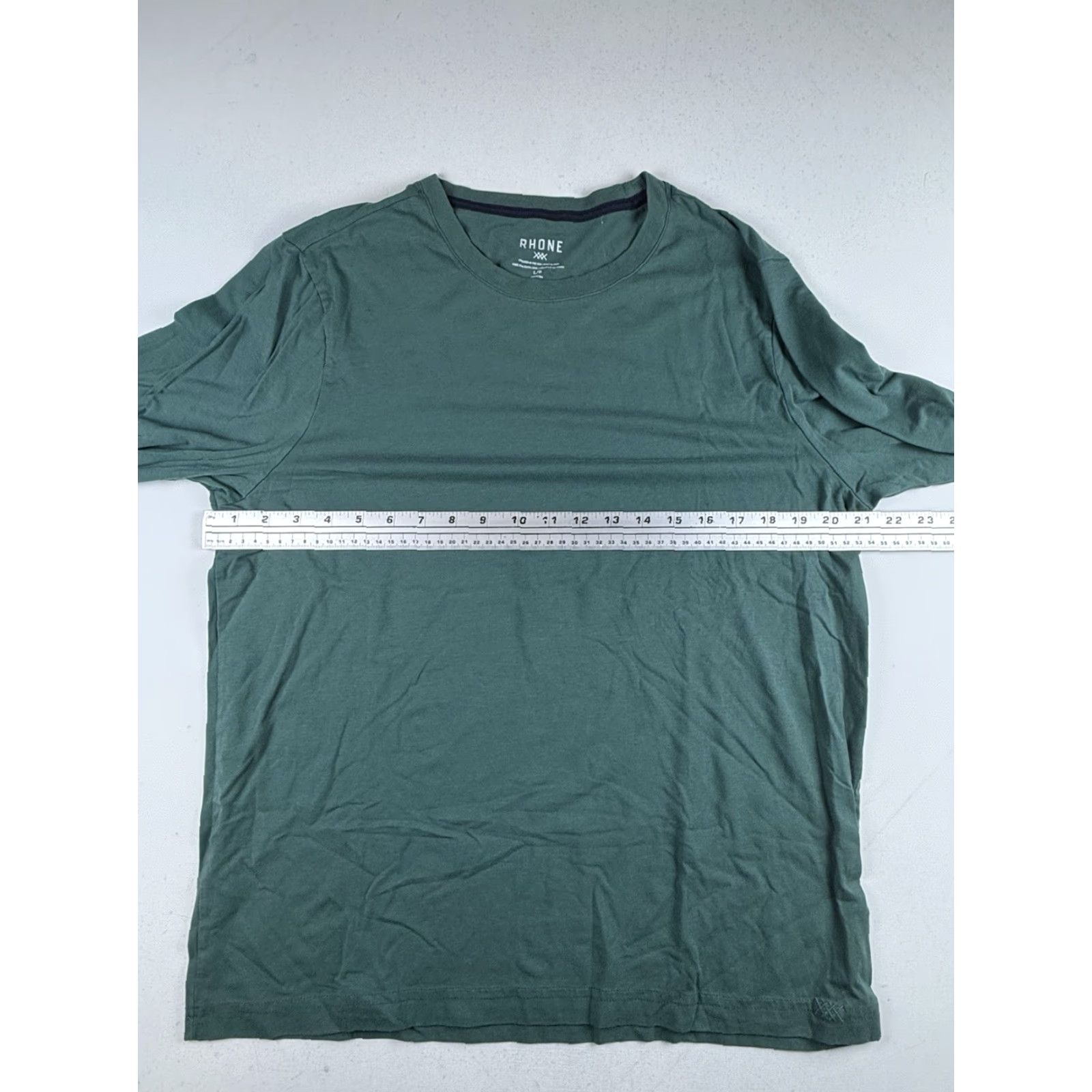 Rhone Rhone Shirt Mens Large Green Running Performance Stretch Wicking Outdoor Size US L / EU 52-54 / 3 - 3 Thumbnail