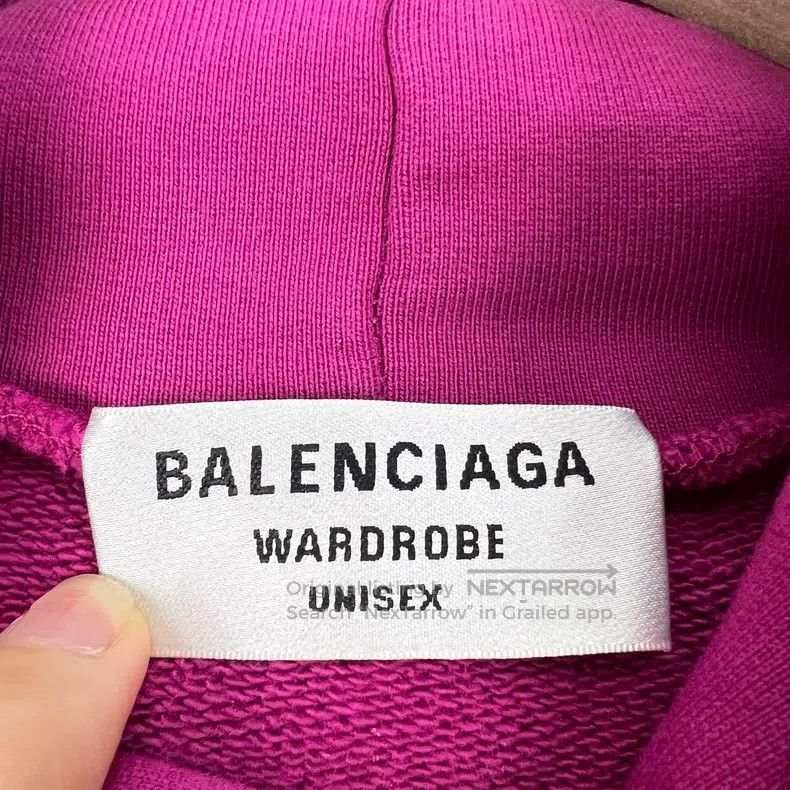 Balenciaga Balenciaga Fuchsia Logo Coke Embroidered Hoodie Size US XXS / EU 40 - 5 Thumbnail
