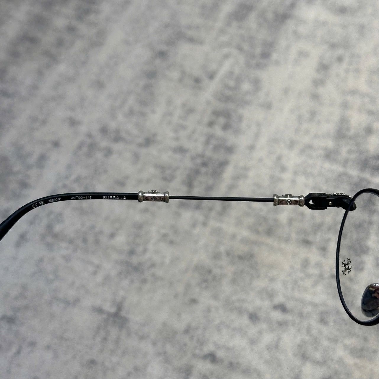 Chrome Hearts CHROME HEARTS BUBBA-A MATTE BLACK/PLASTIC Size ONE SIZE - 6 Thumbnail