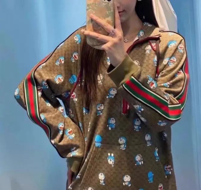 Gucci Gucci Doraemon GG All Over Print Dress XXS 95 New Size XXS / US 00 / IT 34 - 4 Thumbnail