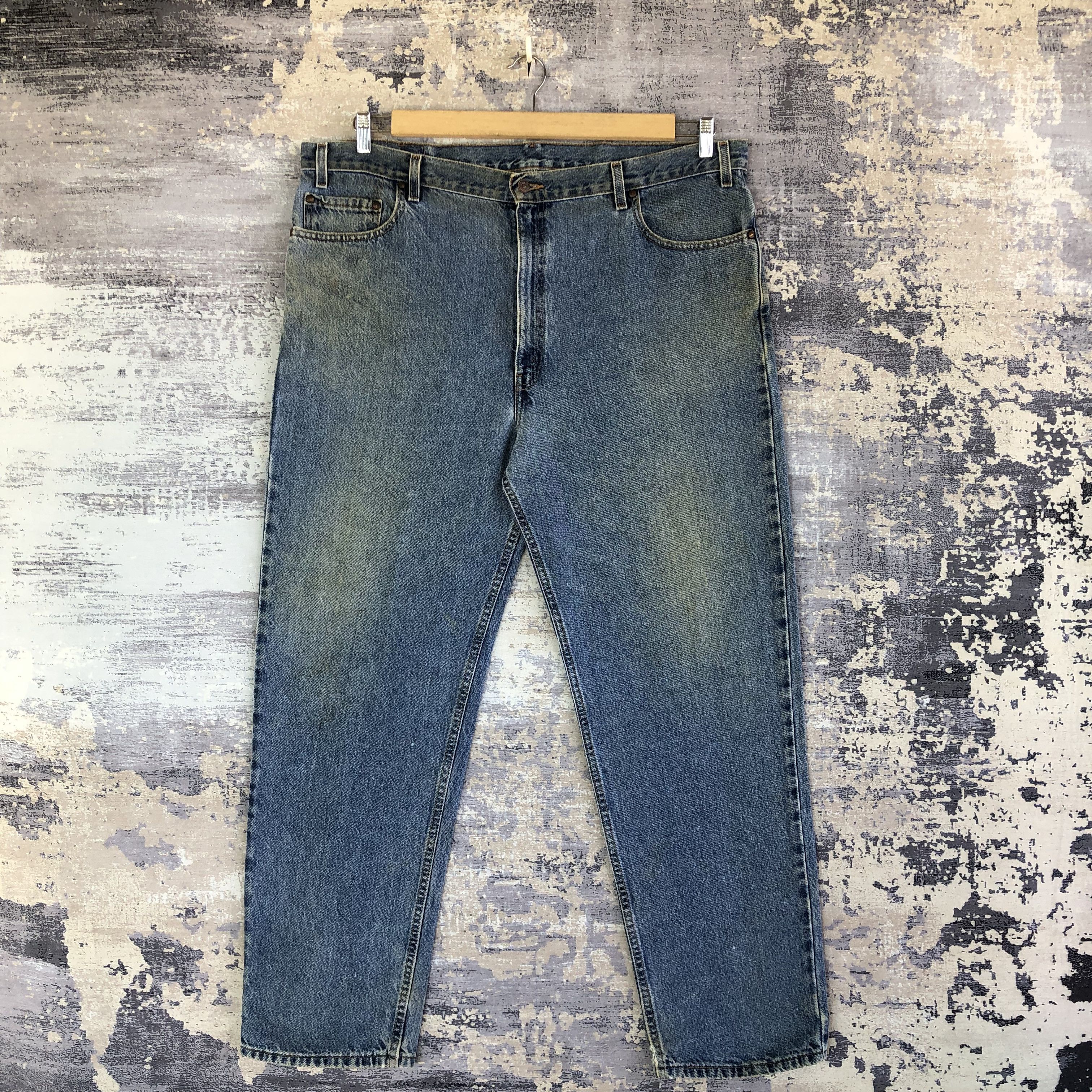 Levi's Vintage Levis 540 Jeans Orange Tab Levi's Stonewash Denim Size US 42 / EU 58 - 1 Thumbnail