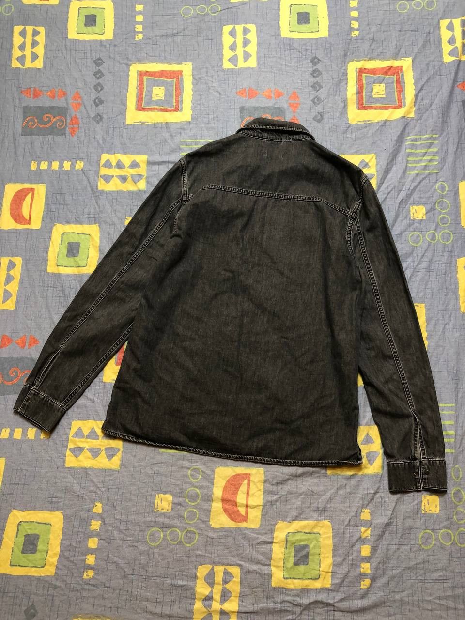 Allsaints vintage denim shirts Allsaints Streetwear Y2K Size US XL / EU 56 / 4 - 13 Thumbnail