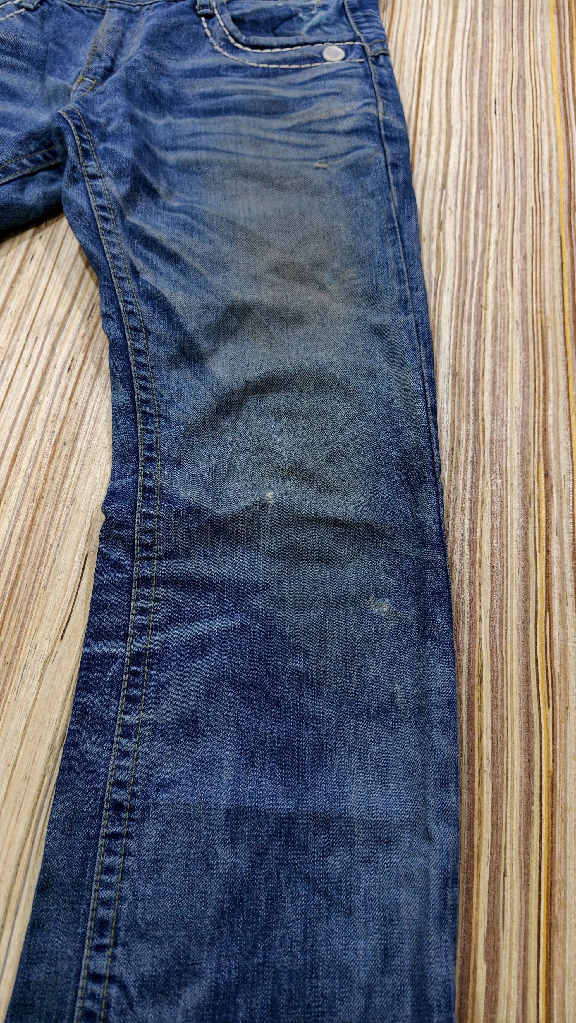 Japanese Brand vintage lolita flare denim jeans Size US 33 - 3 Thumbnail