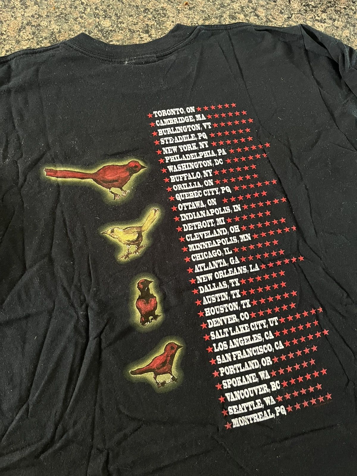 Vintage Vintage Tragically Hip Gord Downie Country of Miracles Size US L / EU 52-54 / 3 - 3 Thumbnail