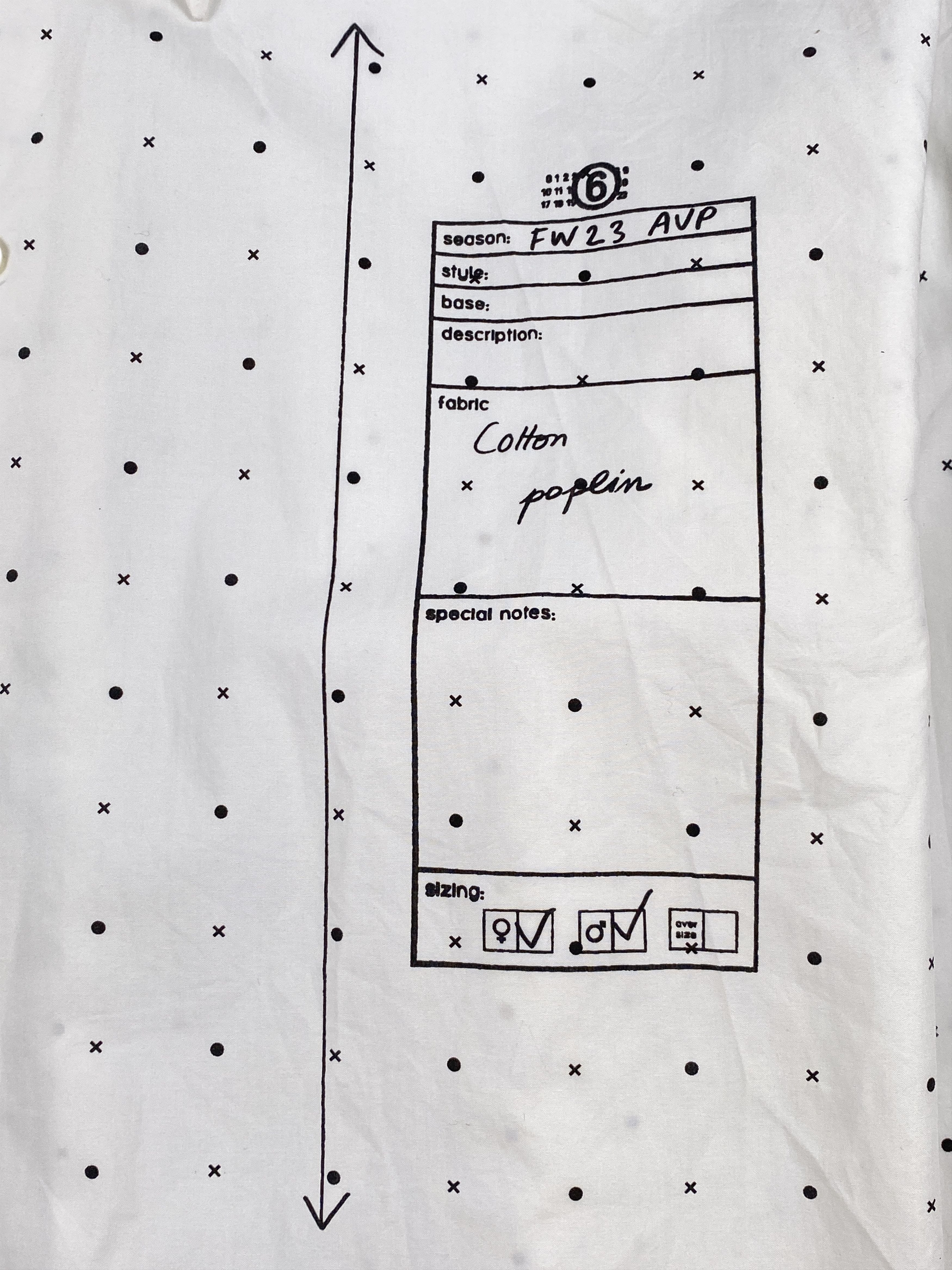 Maison Margiela MM6 F/W 2023 Avant Premiere Shirt Size XS / US 0-2 / IT 36-38 - 9 Thumbnail