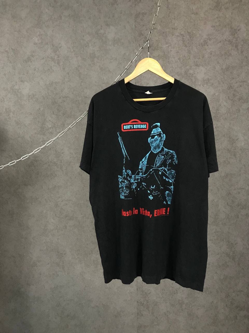 Other Sesame Street x Terminator humor comics movie tee Size US XL / EU 56 / 4 - 1 Thumbnail