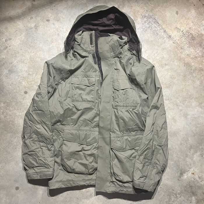 Nike Vintage Y2k Nike Fit Storm Green Cargo Rain Jacket | Grailed