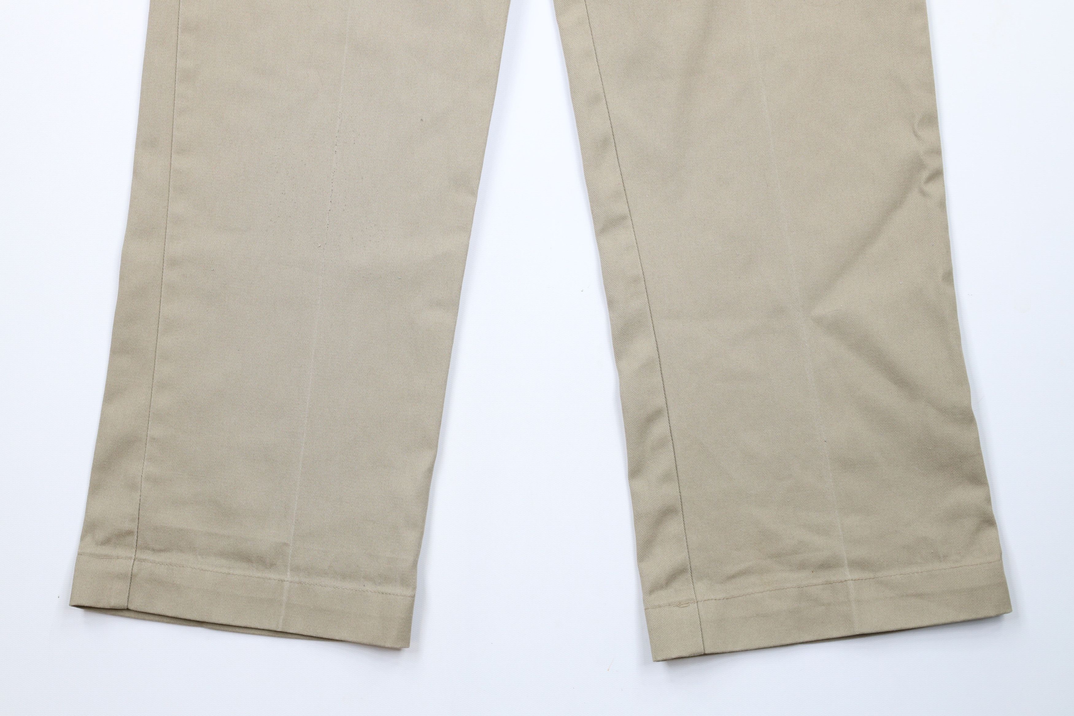 Dickies Vintage 70s Dickies Out Wide Leg Work Pants Beige USA Size US 30 / EU 46 - 4 Thumbnail