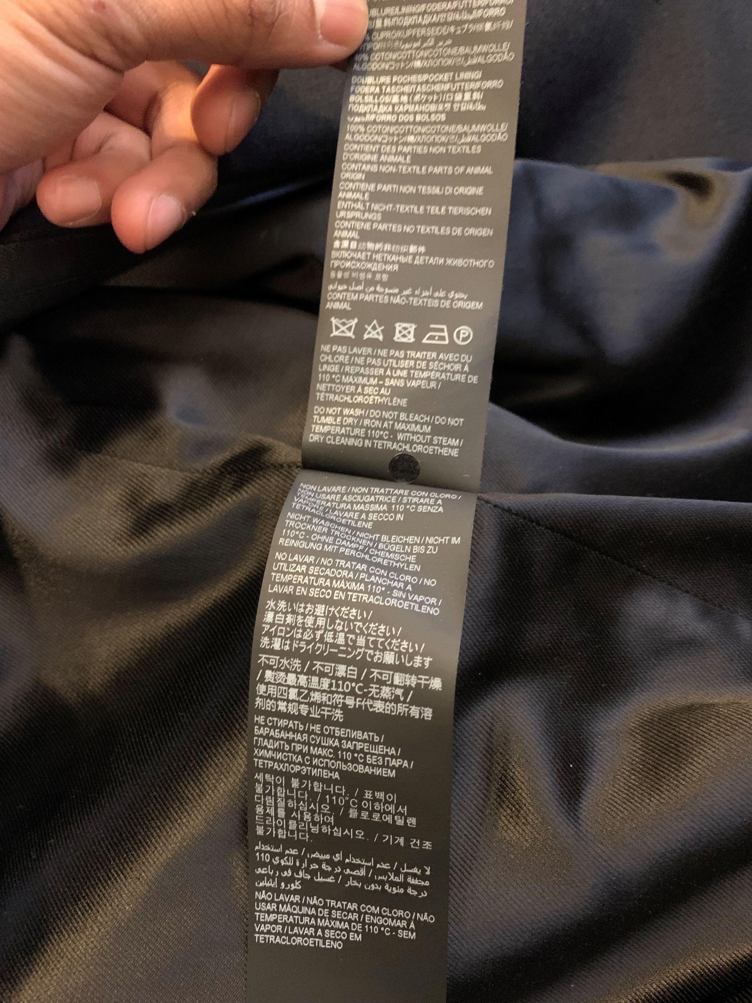 Saint Laurent Paris Double-Breasted Six-Button Wool Peacoat Size US M / EU 48-50 / 2 - 6 Thumbnail