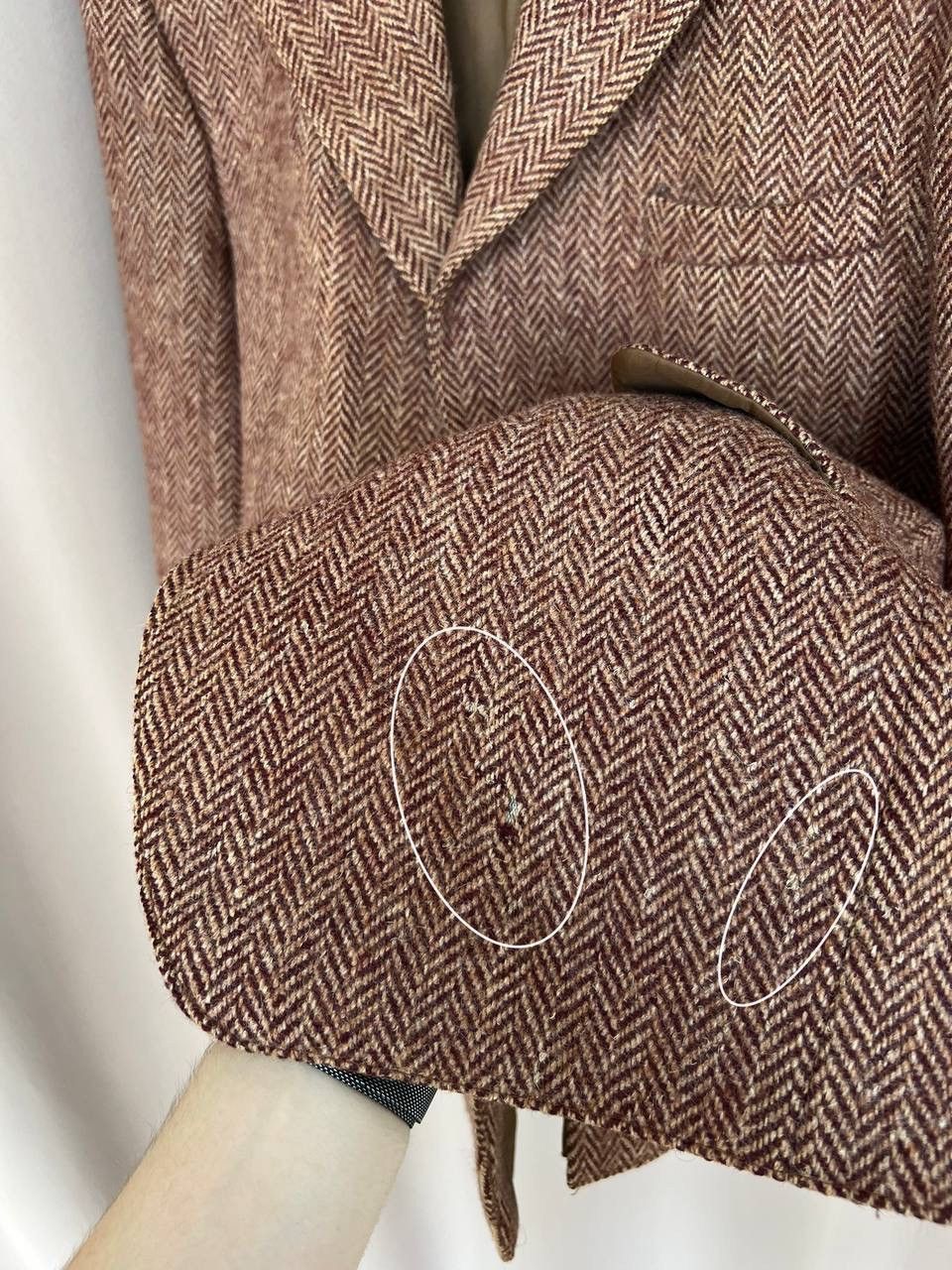 Harris Tweed Harris Tweed Wentex Modell Mens Size M/L Vintage Blazer Size 42R - 15 Thumbnail