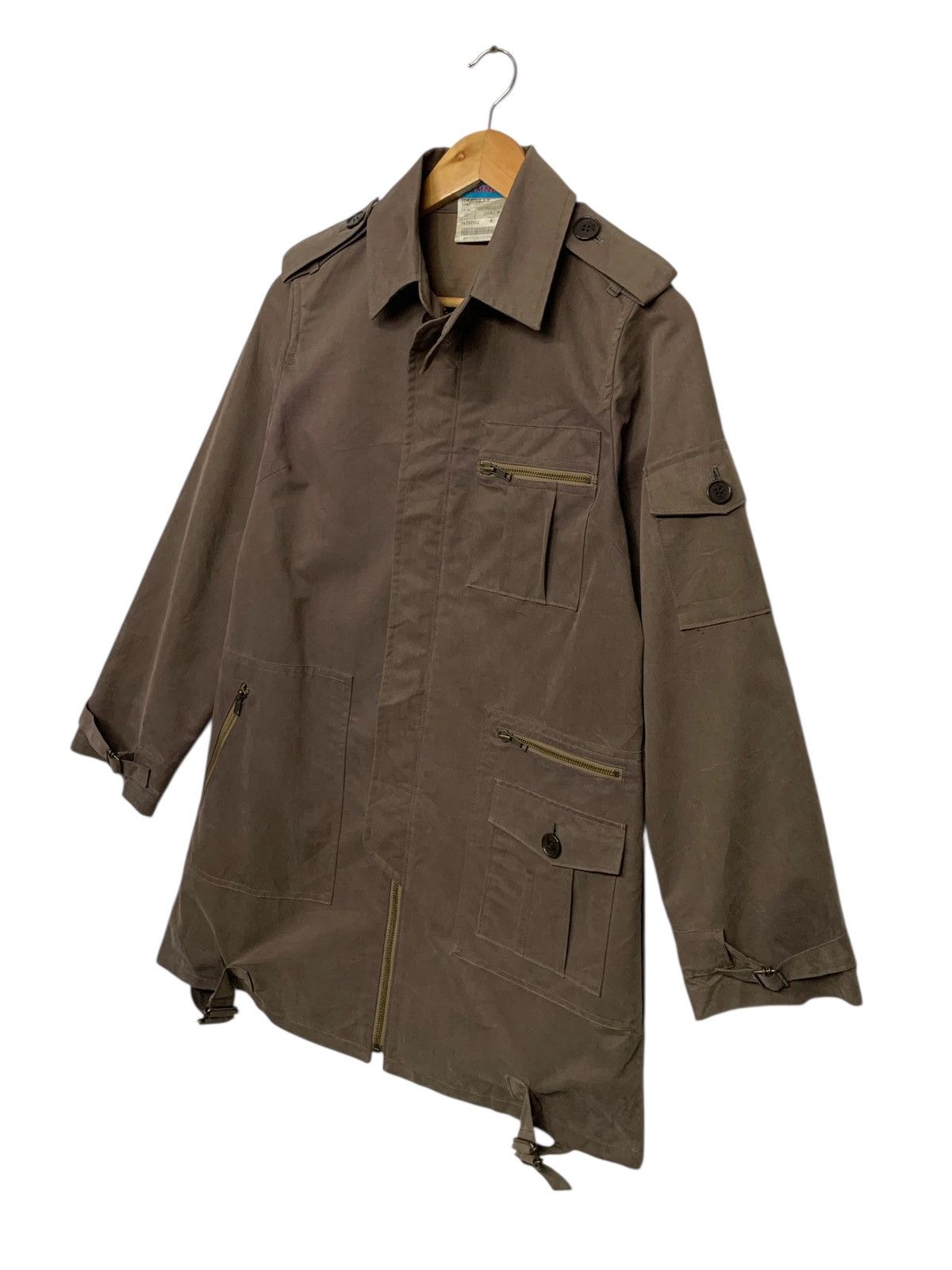 Designer × Katharine Hamnett London Rare Katherine Hamnett Coat Parka Zipper Down Jacket Size M / US 6-8 / IT 42-44 - 2 Thumbnail
