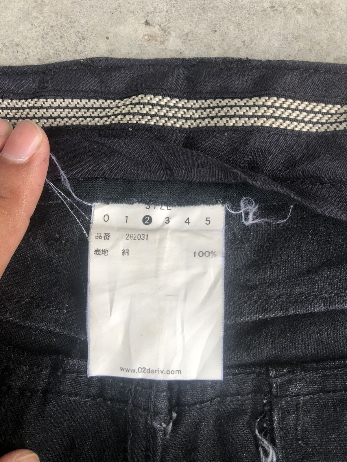 If Six Was Nine Japanese 02deriv Flared Pants Distressed Pants Size US 32 / EU 48 - 18 Thumbnail