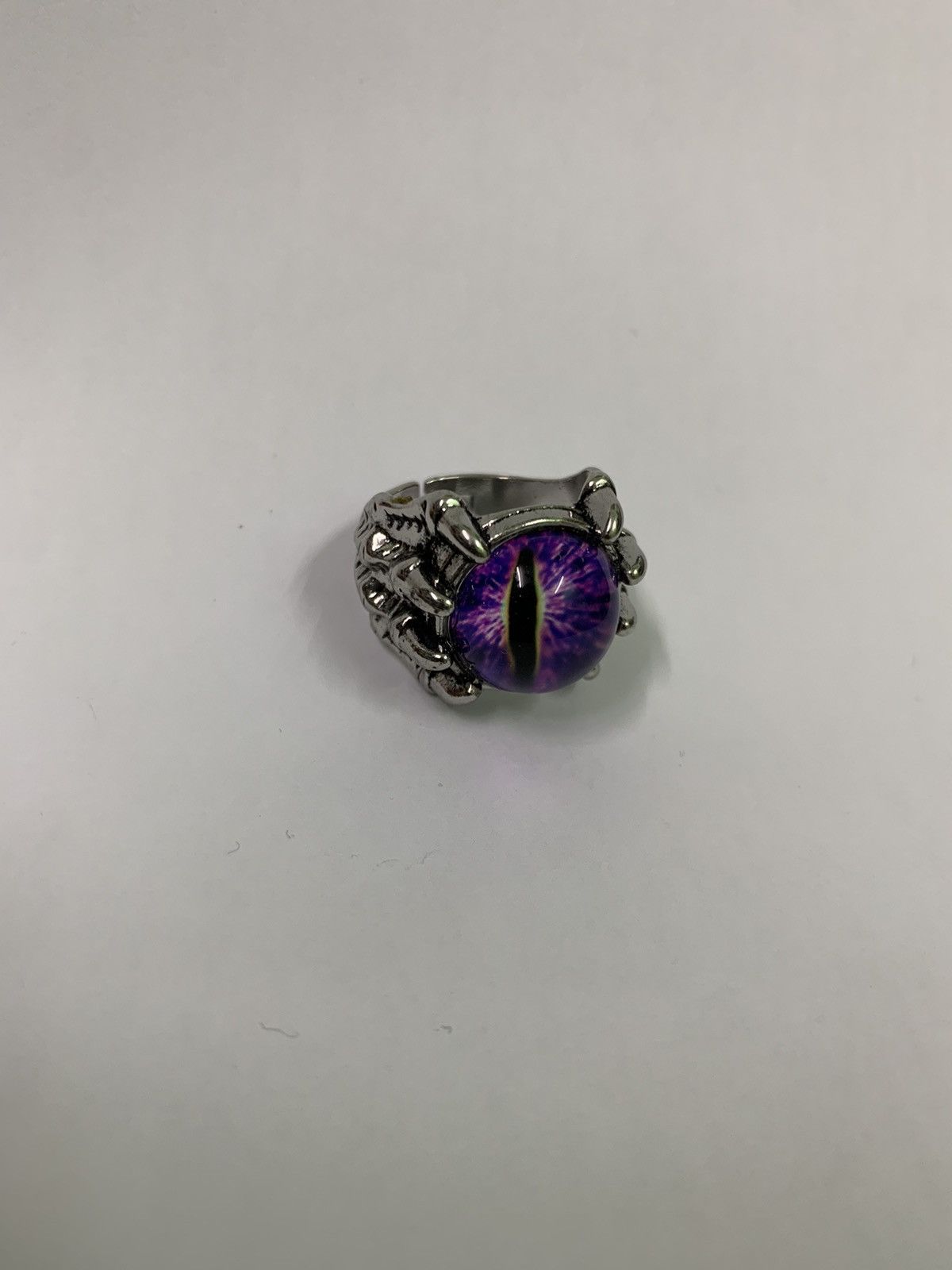 Other Dragon Demon Eye Claw Skull Ring Size ONE SIZE - 1 Thumbnail