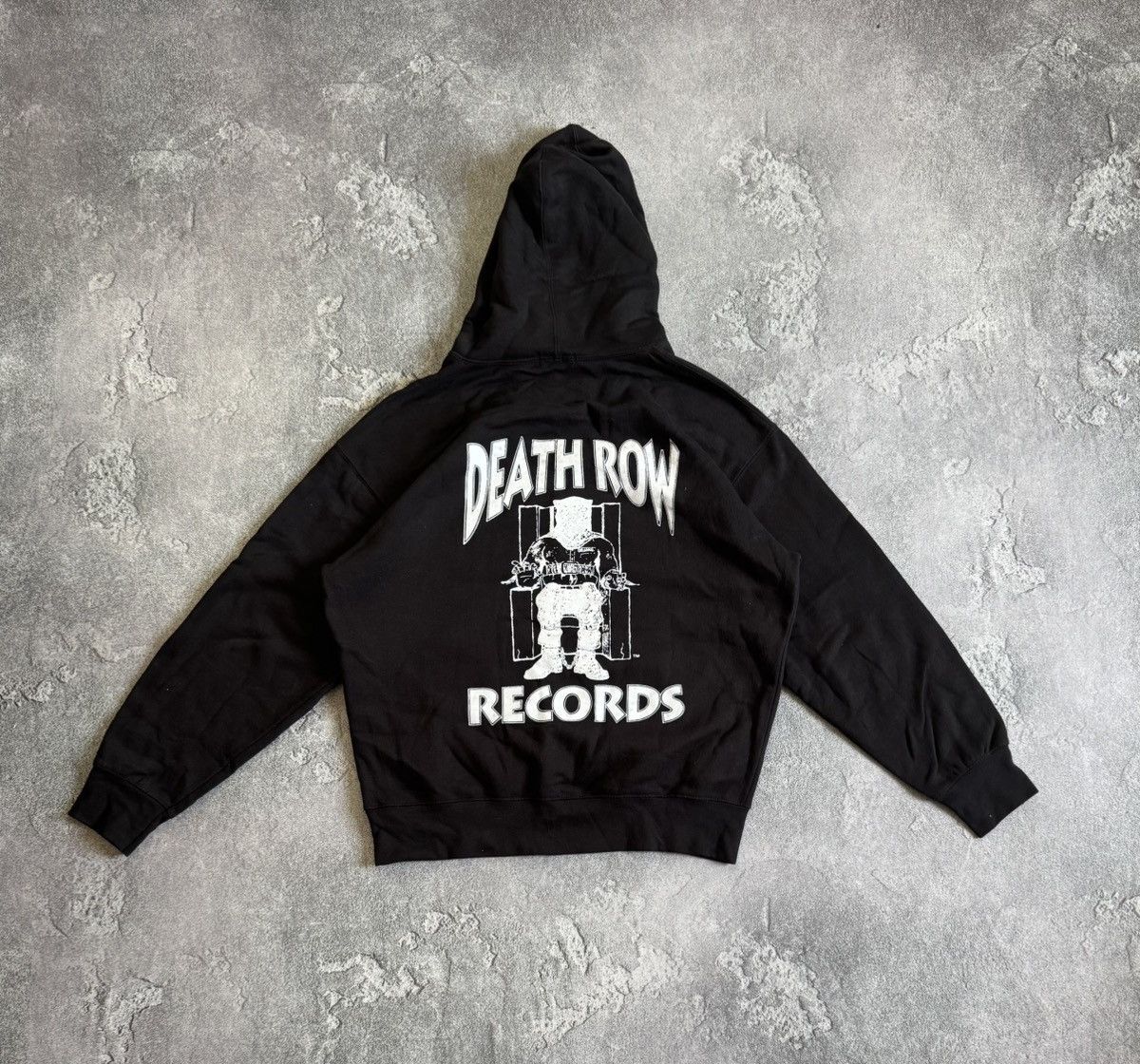 Death Row Records × Vintage Death Row Records big logo hoodie jumper sweatshirt hooded Size US M / EU 48-50 / 2 - 5 Thumbnail