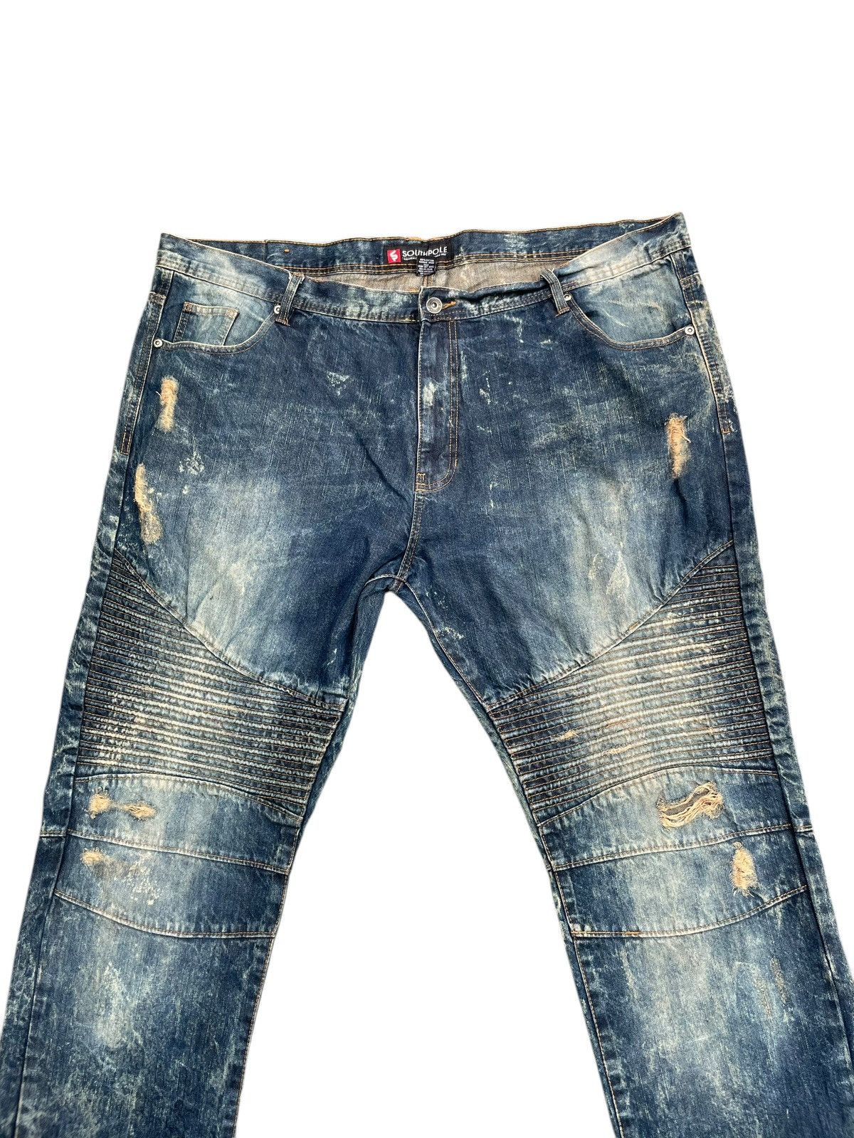 Southpole South Pole Distresed Denim Size US 44 / EU 60 - 3 Thumbnail