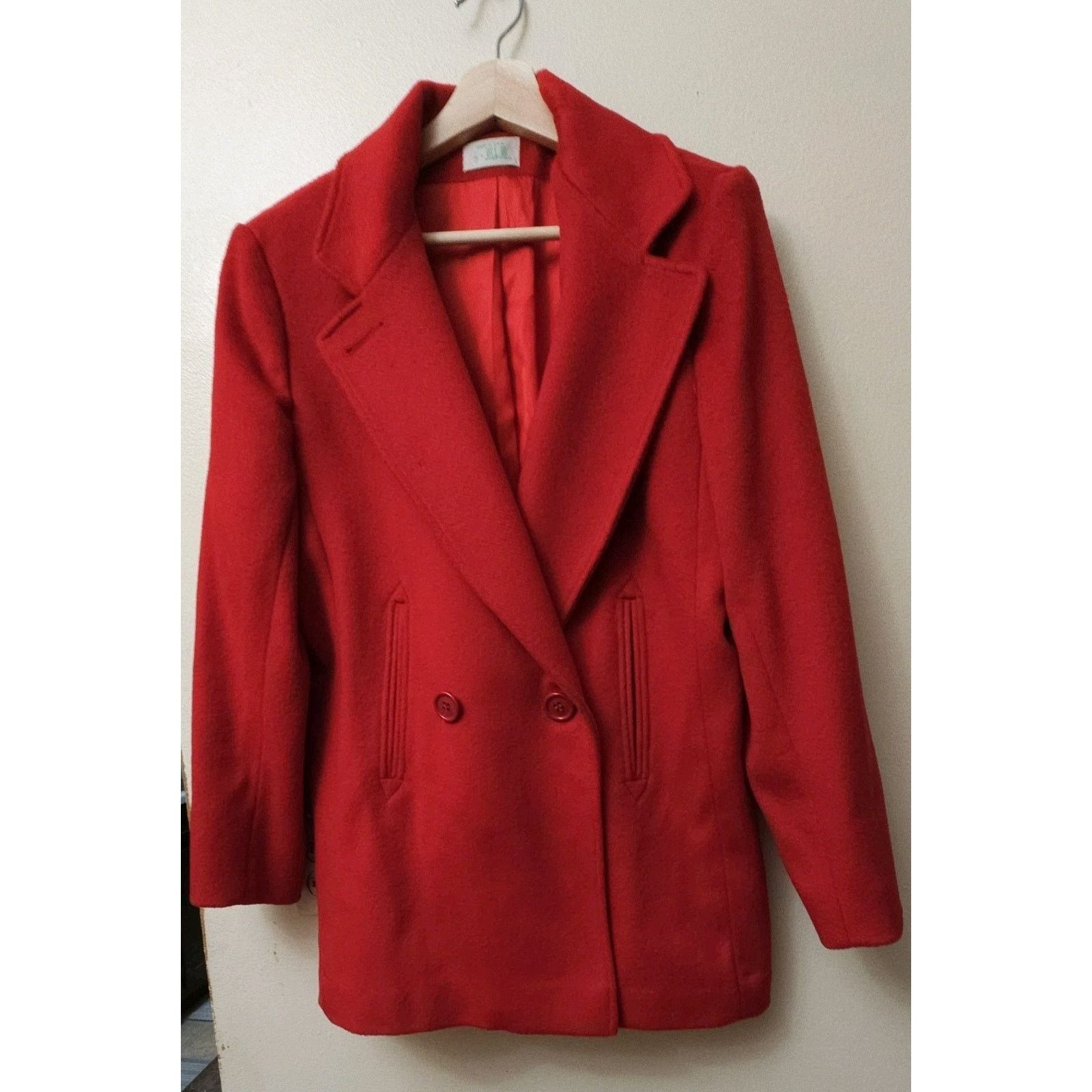 Other Jill Jr. Worumbo Vintage Pure Wool Coat 60s Jacket M Size M / US 6-8 / IT 42-44 - 4 Thumbnail