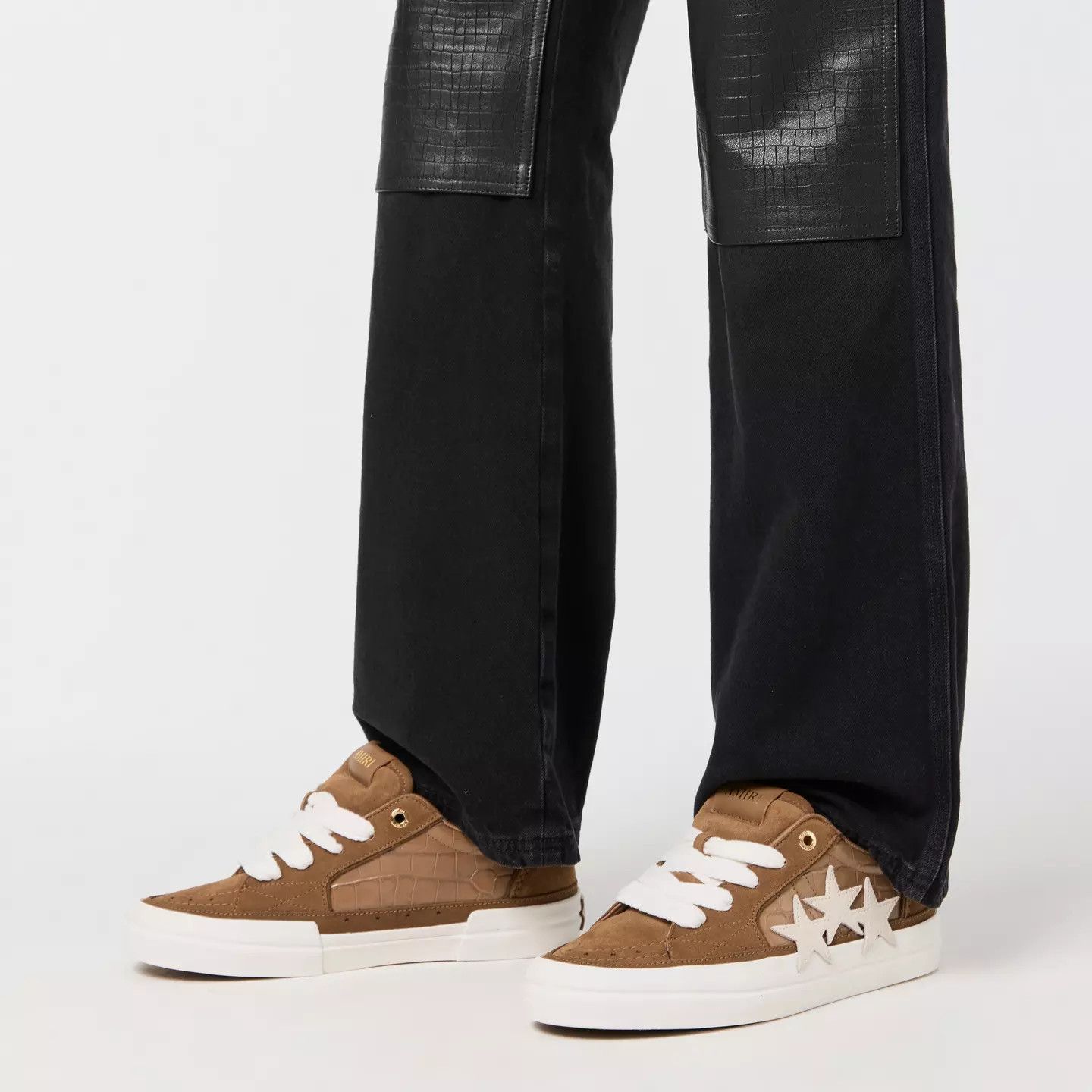 Amiri o1g2r1mq0426 Low Trainers in Dark Brown Size US 10 / EU 43 - 3 Thumbnail
