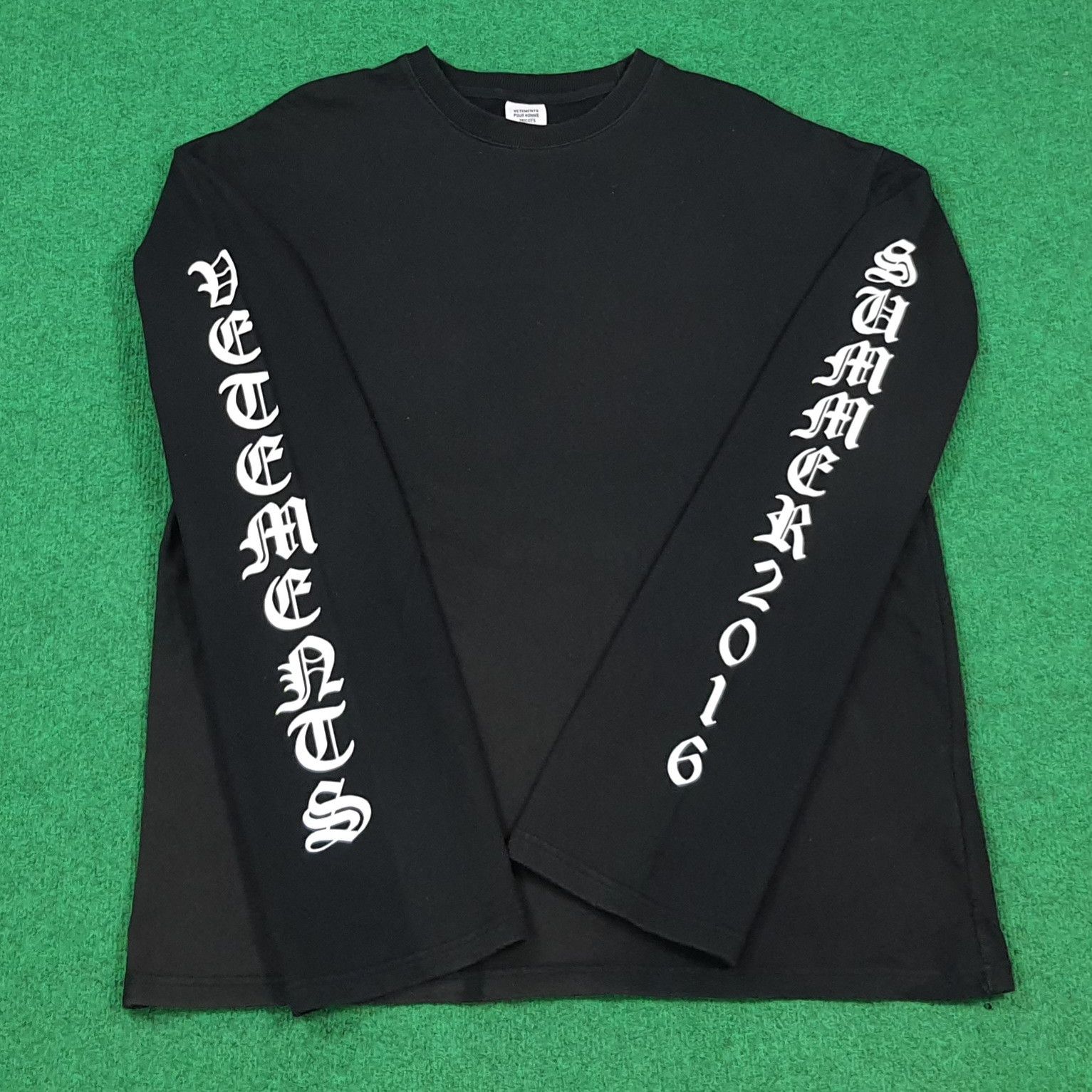 Vetements Vêtements 2019 Tattoo longsleeve | Grailed