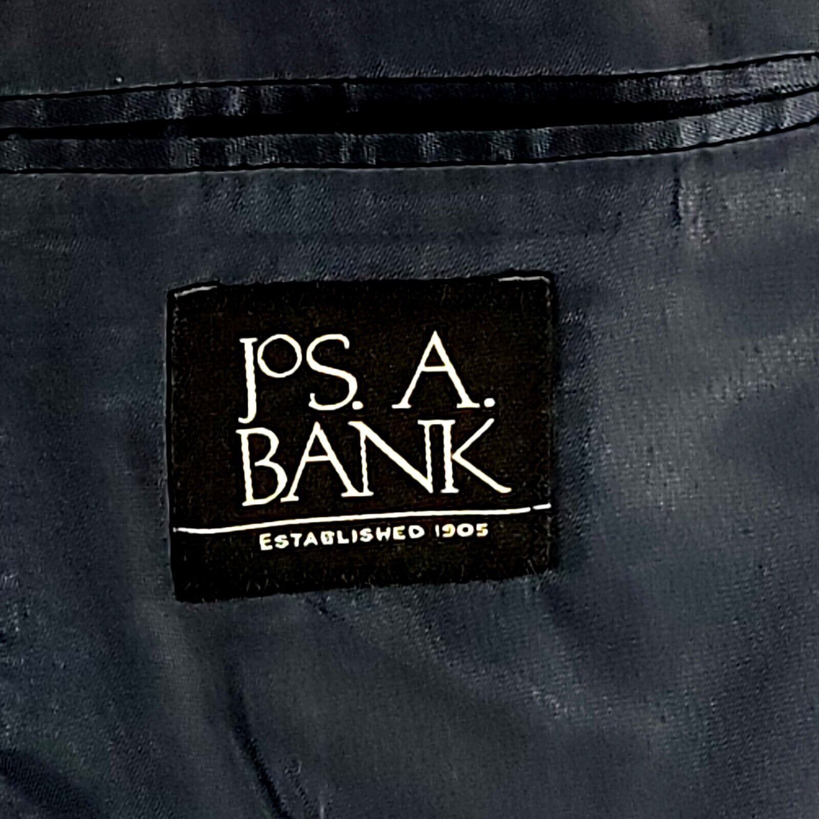 Jos. A. Bank Jos A Bank James Wool Navy Blue 2 Gold Button Blazer 42R Or Size 42R - 10 Thumbnail