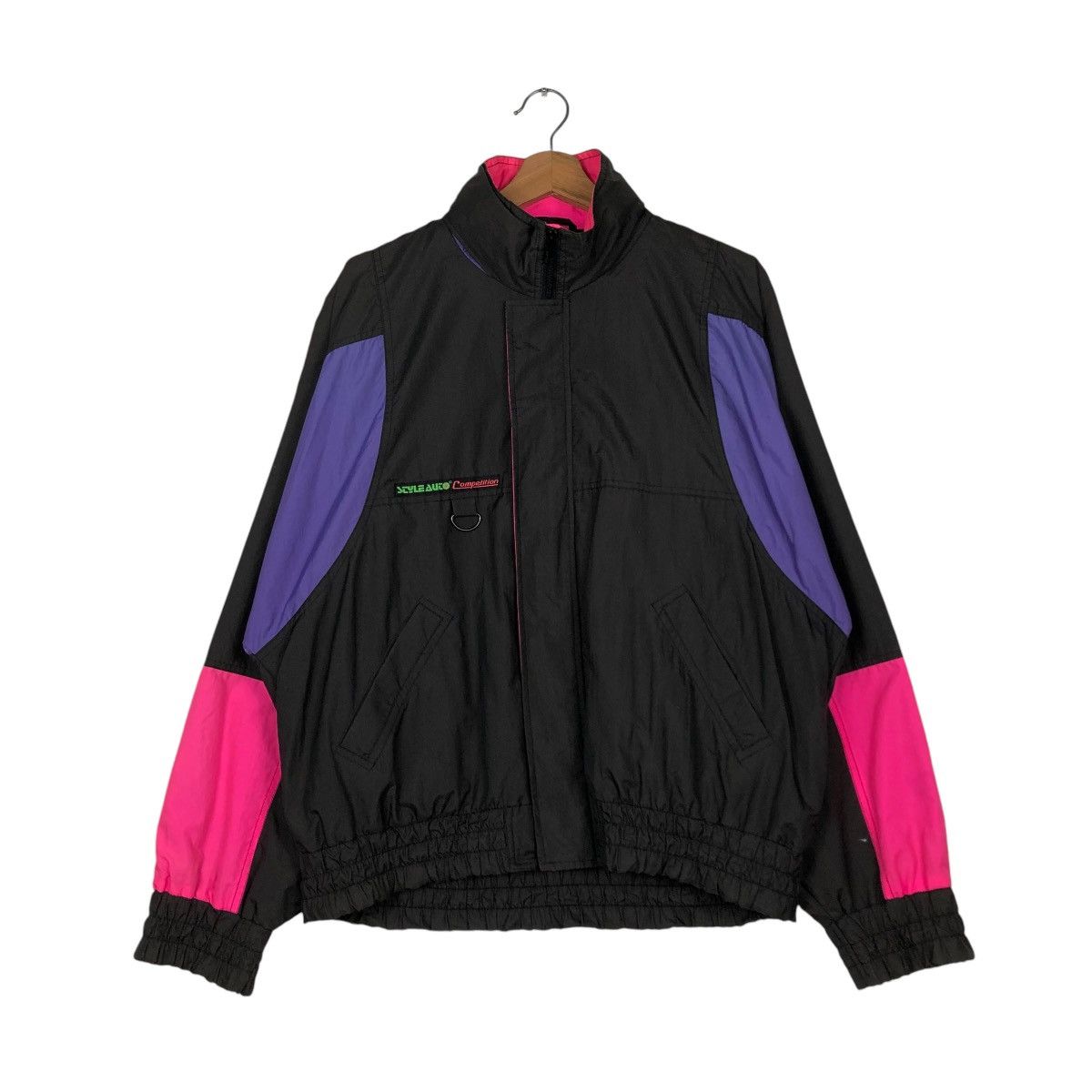 Japanese Brand 🔥VINTAGE BOMBER JACKET STYLE AUTO USA MULTI COLOUR Size US M / EU 48-50 / 2 - 3 Thumbnail