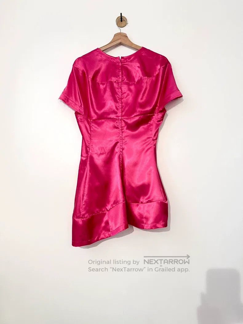 Comme des Garcons Comme Des Garcons Pink shiny fabric, irregular silhouette, Size M / US 6-8 / IT 42-44 - 2 Thumbnail