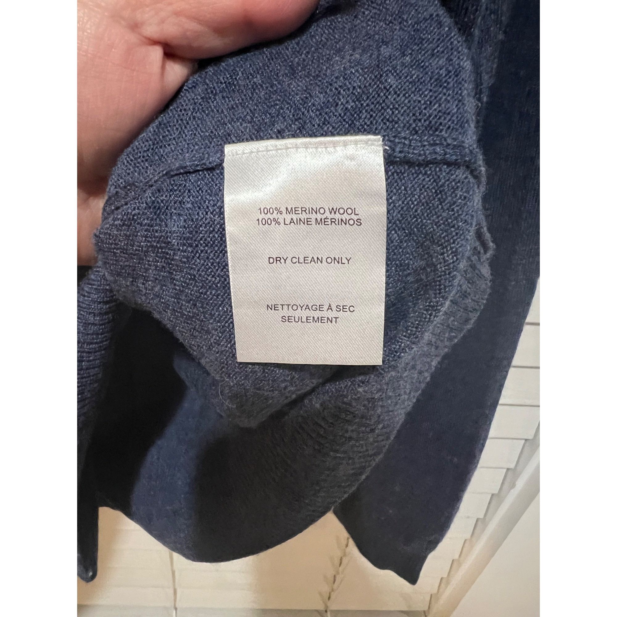 Robert Barakett Robert Barakett 100% Merino Wool Mockneck Sweater - Size XL Size US XL / EU 56 / 4 - 3 Thumbnail
