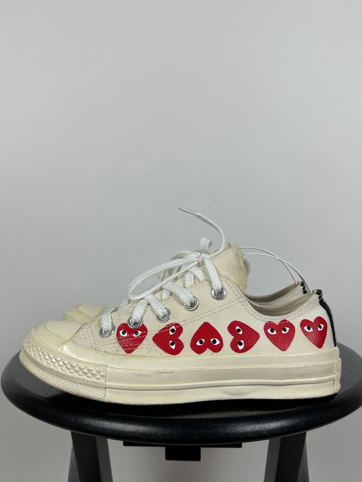 Comme des Garcons Comme Des Garçons x Chuck Taylor Converse All Star Low Top Size US 5 / IT 35 - 2 Thumbnail
