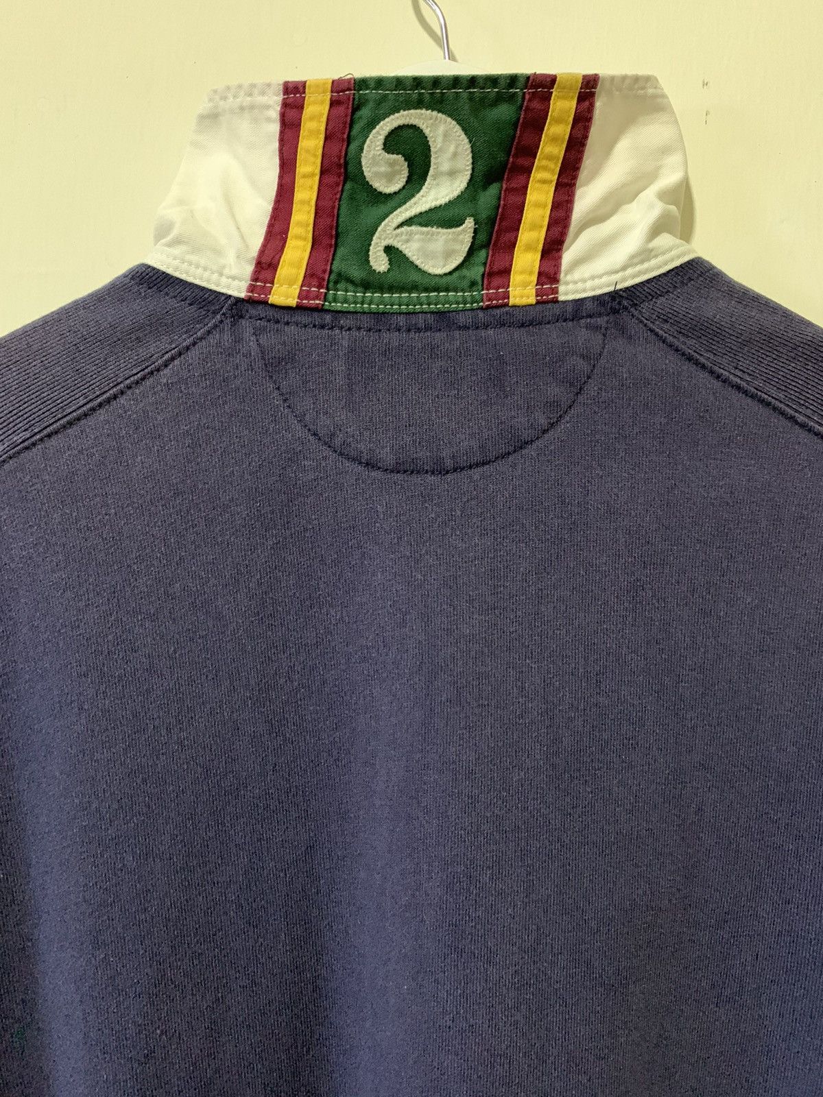 Polo Ralph Lauren Vintage 90s Polo Ralph Lauren Rugby Long Sleeve Size US L / EU 52-54 / 3 - 13 Thumbnail