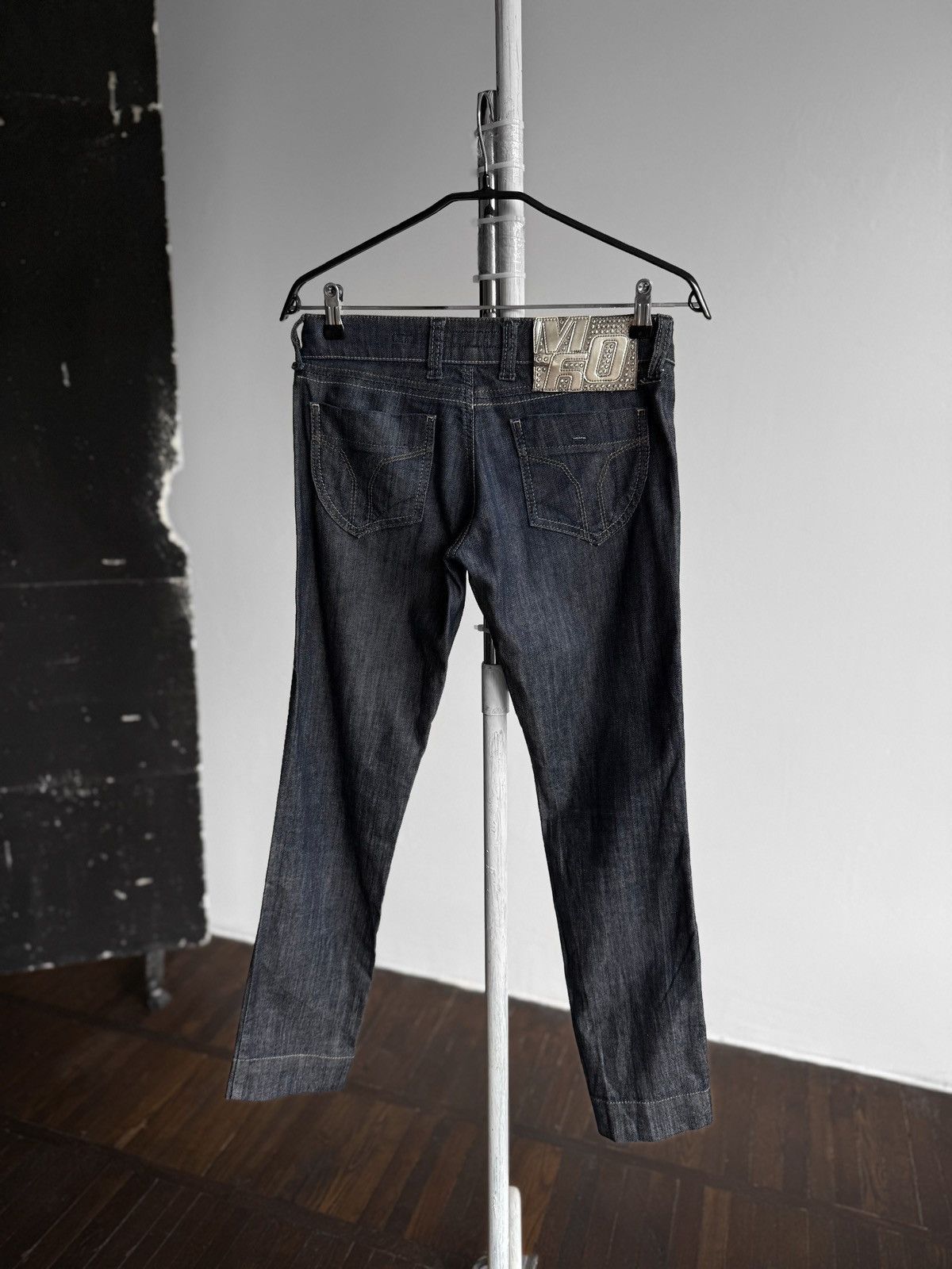 Miss Sixty Miss Sixty Style Rolan Dark Wash Low Rise Straight Jeans Size 27" / US 4 / IT 40 - 2 Thumbnail