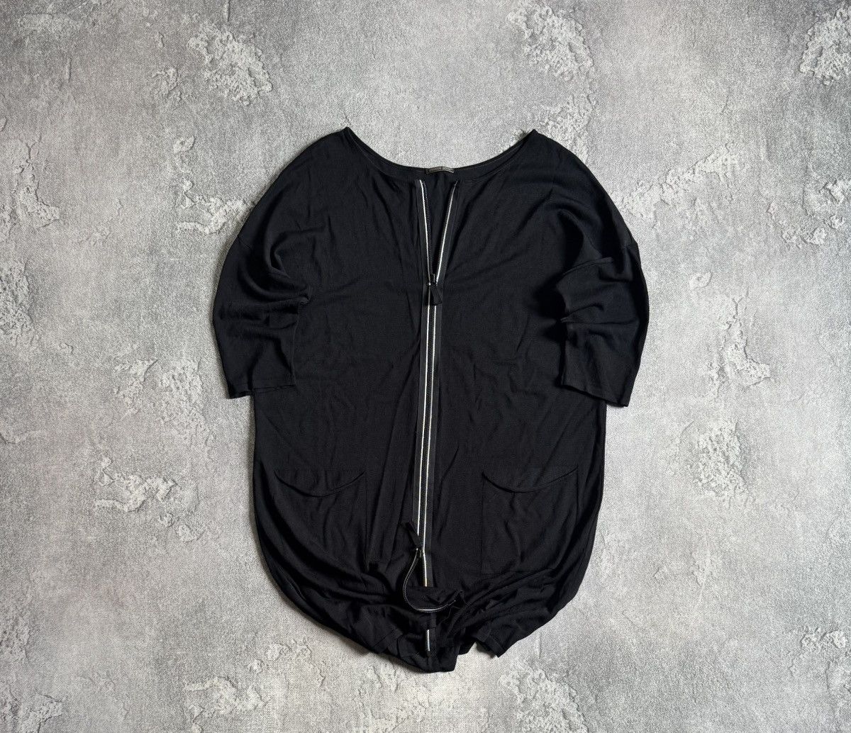 Annette Gortz Annette Gortz M/size long sweater zip cardigan knitwear Size M / US 6-8 / IT 42-44 - 1 Thumbnail