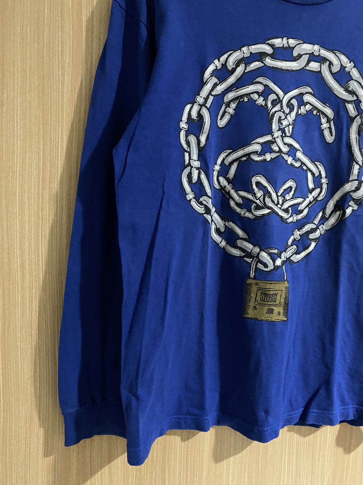Stussy 2000s stussy x chain gang longsleeve rare collection Size US M / EU 48-50 / 2 - 5 Thumbnail