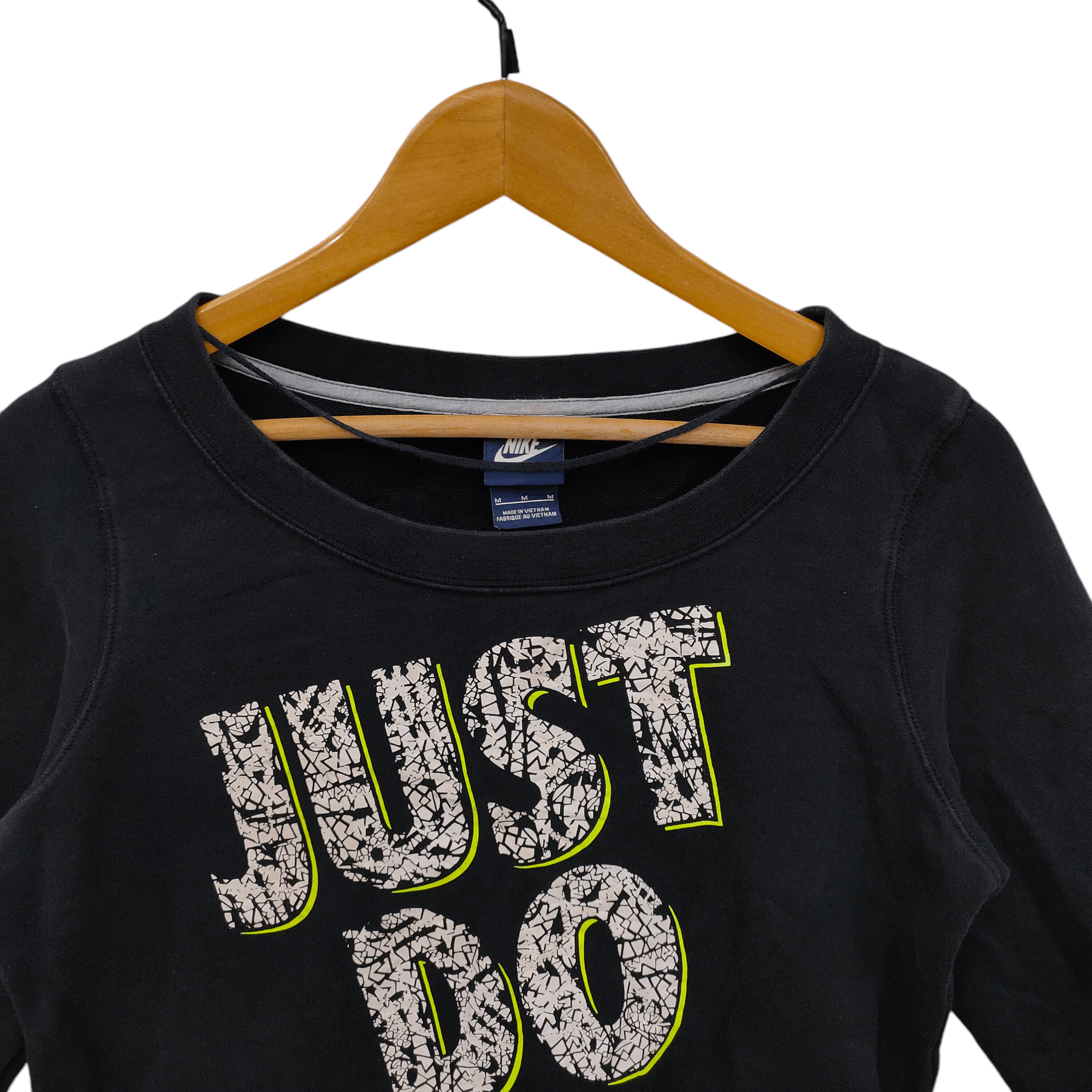 Nike Y2K Nike Sweatshirt Just Do It Size M / US 6-8 / IT 42-44 - 4 Thumbnail
