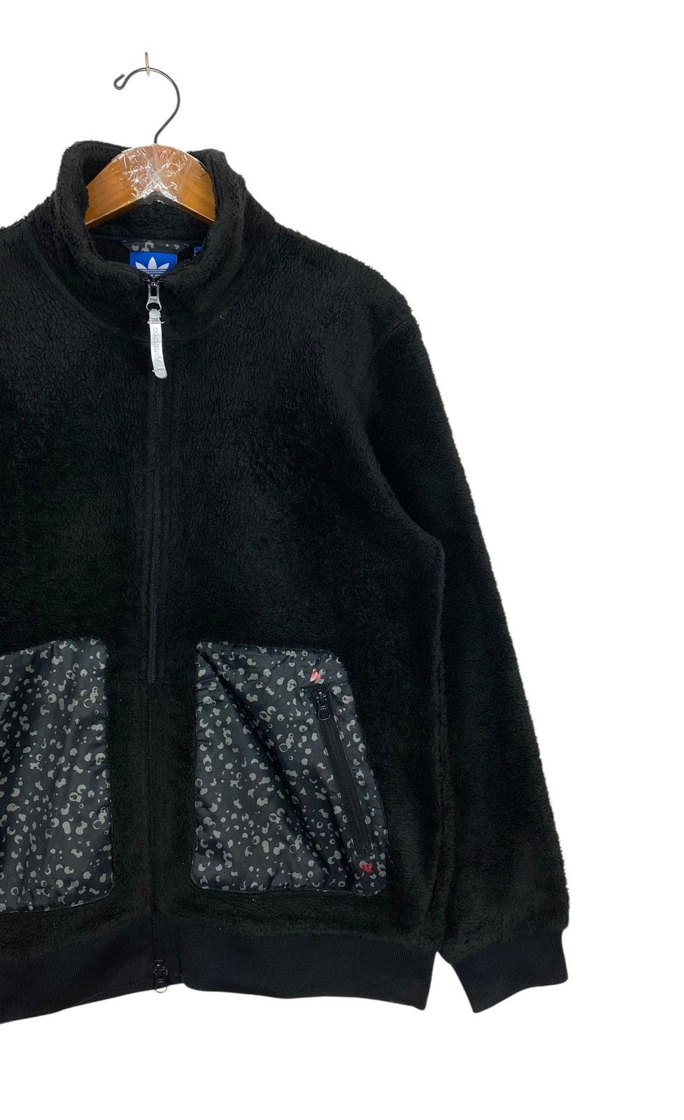 Adidas Rare‼️ Adidas Deep Pile Zipper Jacket Size US S / EU 44-46 / 1 - 3 Thumbnail