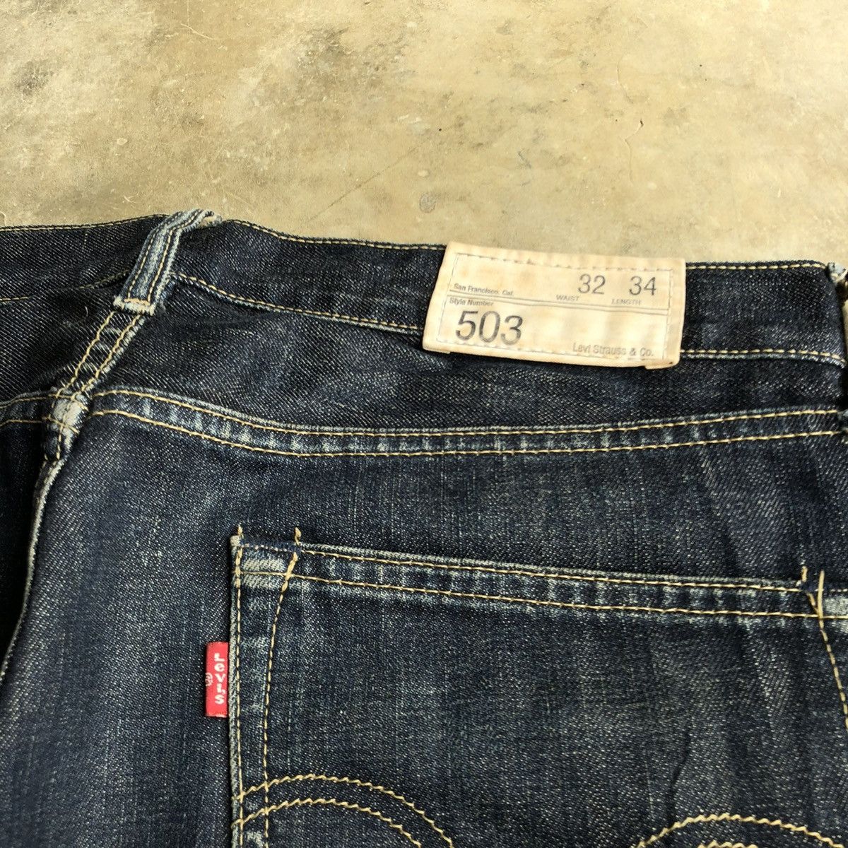 Levi's Vintage Clothing Vintage Levis 503 32x34 Denim Jeans Short Pants Size US 33 - 6 Thumbnail