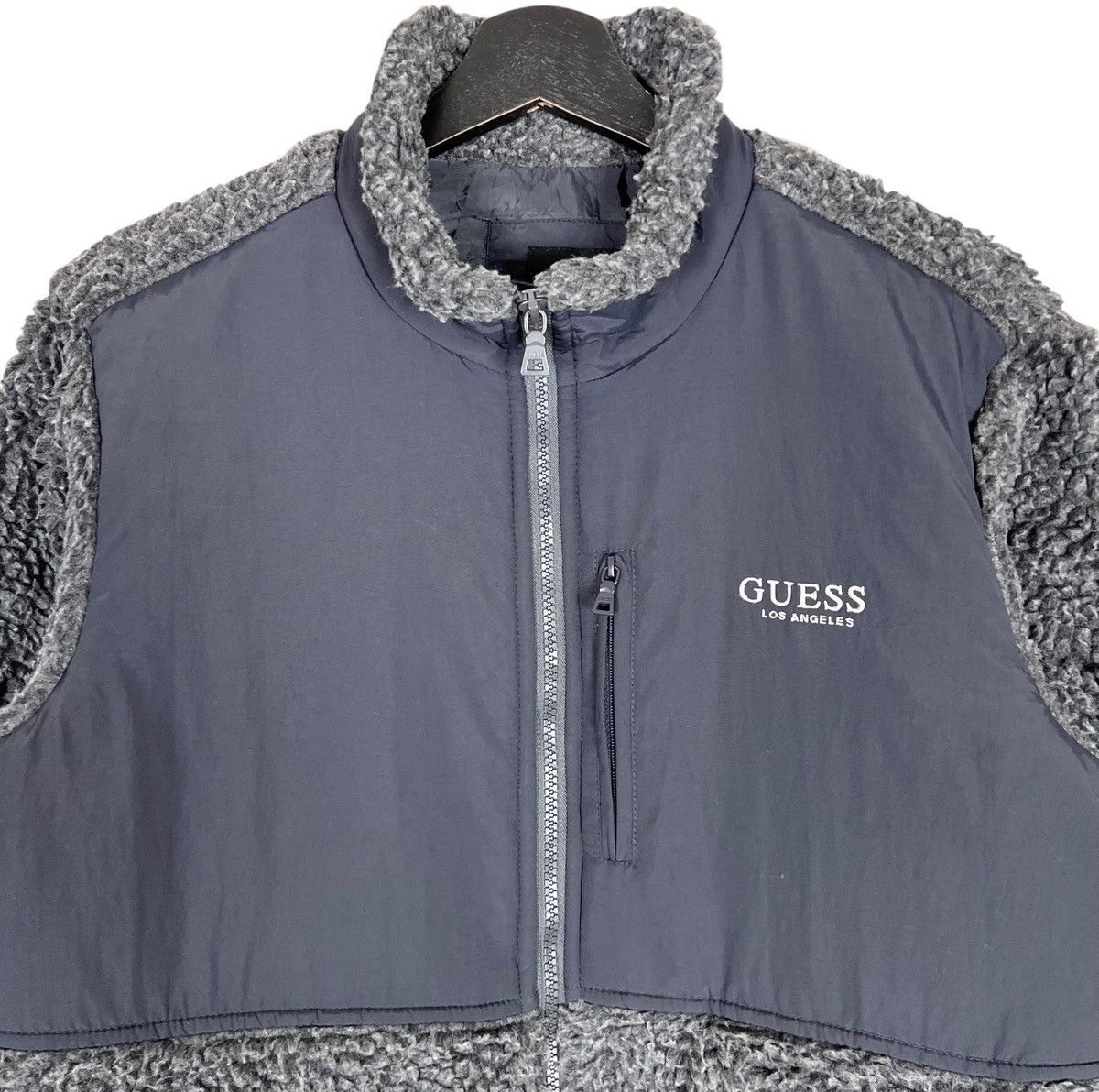 Guess Guess Fleece Jacket Size US M / EU 48-50 / 2 - 2 Thumbnail