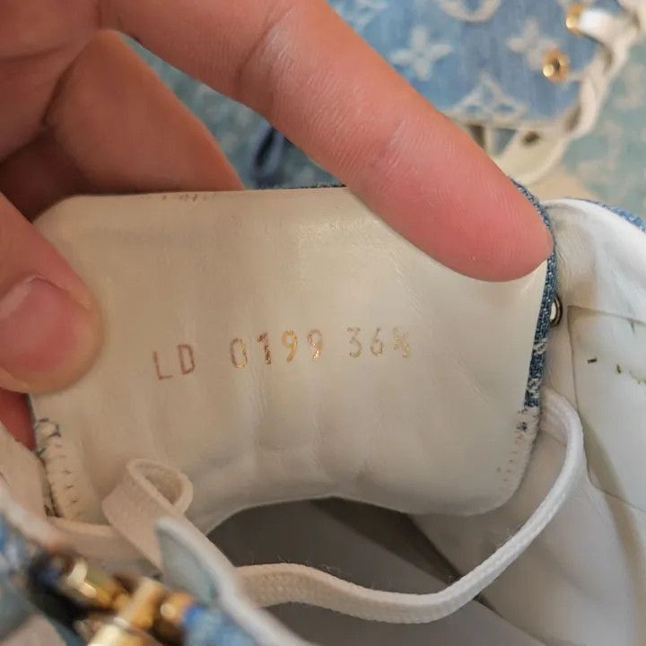 Louis Vuitton Louis Vuitton Stellar High-Top Sneakers for Women -2508 Size US 6 / IT 36 - 3 Thumbnail