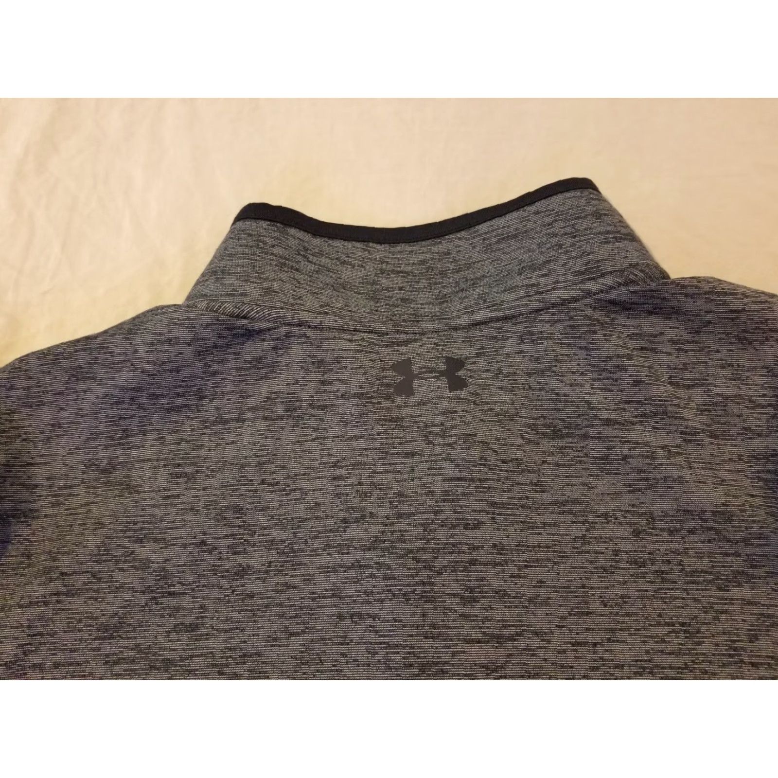 Under Armour Under Armour Men's Shirt L Black 1/4 Zip Mock Neck Athletic Sports Running Gym Workout Size US L / EU 52-54 / 3 - 6 Thumbnail