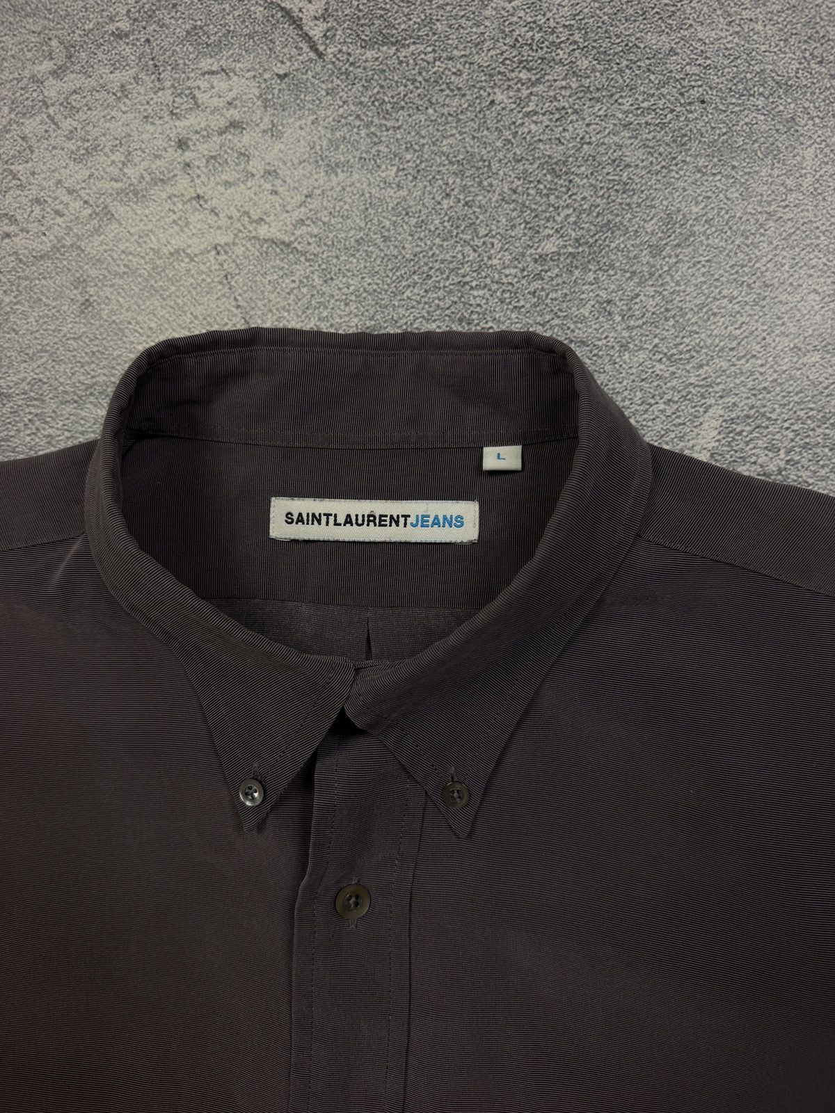Yves Saint Laurent Vintage 90s Yves Saint Laurent YSL Shirt Rare Retro Y2K Hype Size US L / EU 52-54 / 3 - 4 Thumbnail