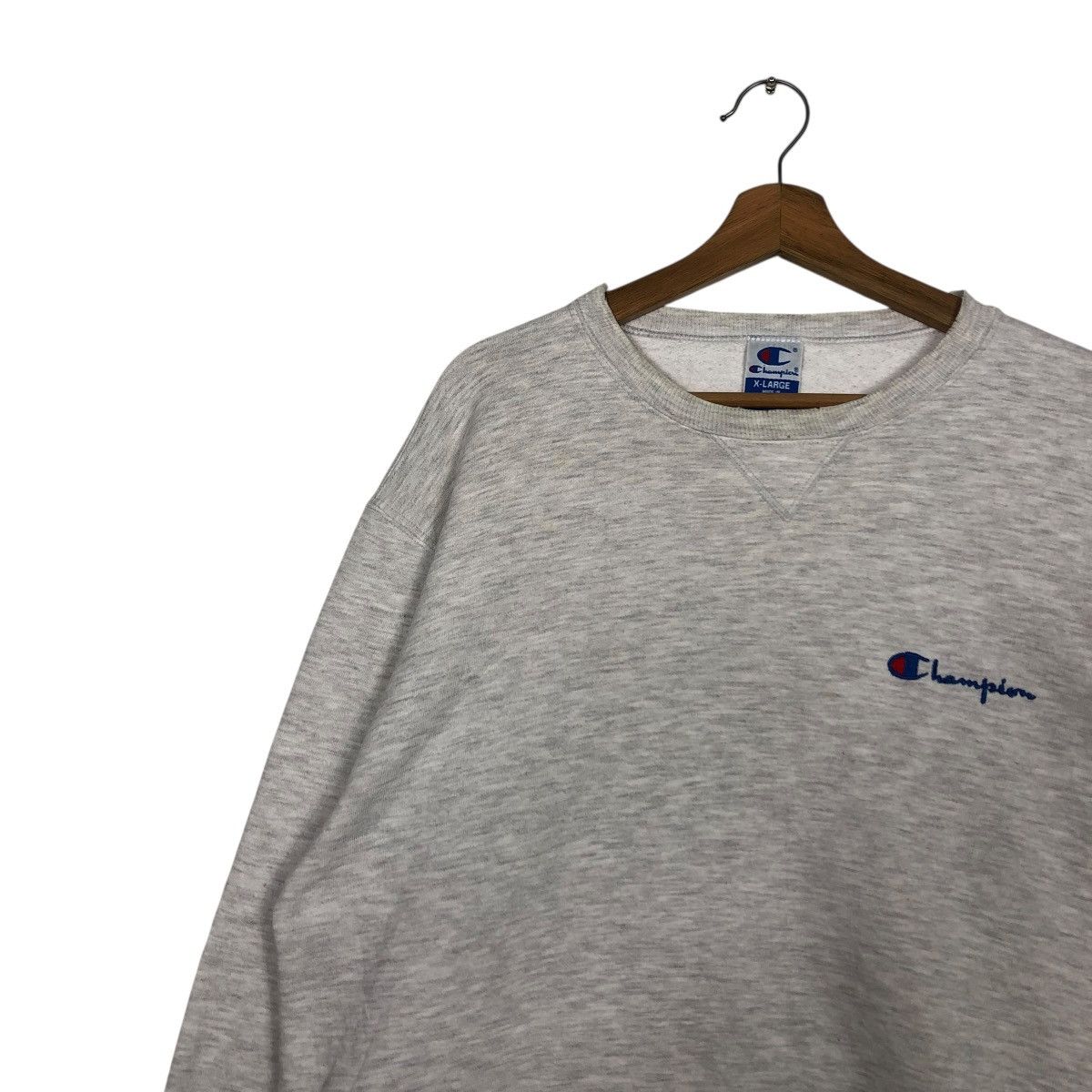 Champion 🔥RICH GREY VINTAGE CHAMPION SWEATSHIRT Size US XL / EU 56 / 4 - 9 Thumbnail