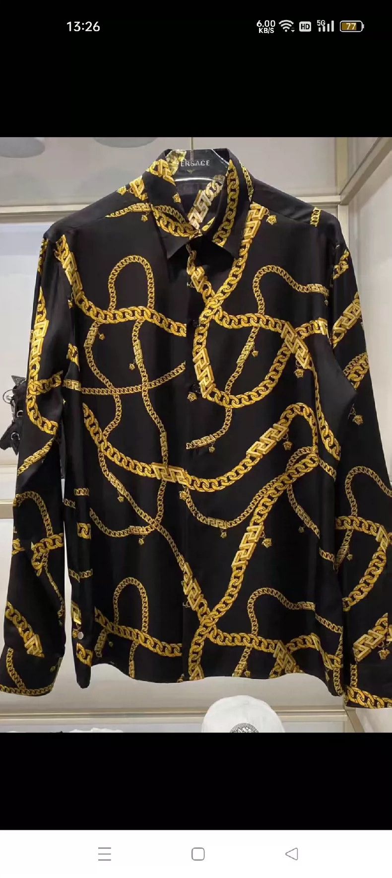 Versace Versace Long-sleeved shirts Size US L / EU 52-54 / 3 - 4 Thumbnail
