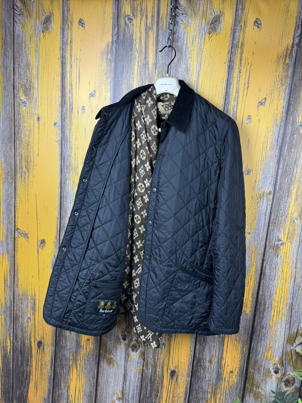 Barbour Barbour Bomber Jacket England 🏴󠁧󠁢󠁥󠁮󠁧󠁿 Style Size XL Size US XL / EU 56 / 4 - 5 Thumbnail